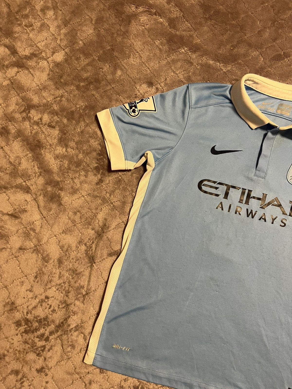 Nike × Vintage ⚽️VINTAGE 2015-16 MANCHESTER CITY HOME SHIRT Size US XS / EU 42 / 0 - 4 Thumbnail