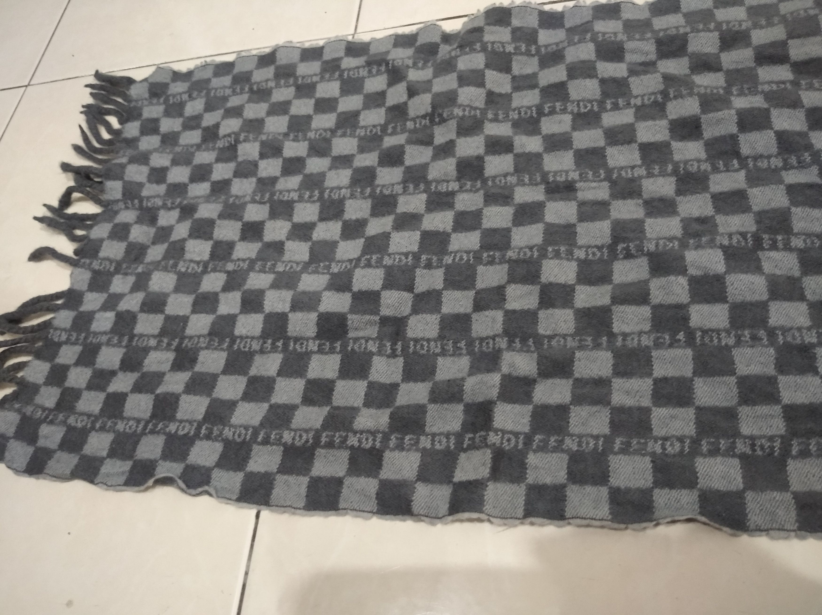 Fendi Vintage Fendi Monogram Scarf/Muffler Size ONE SIZE - 6 Thumbnail