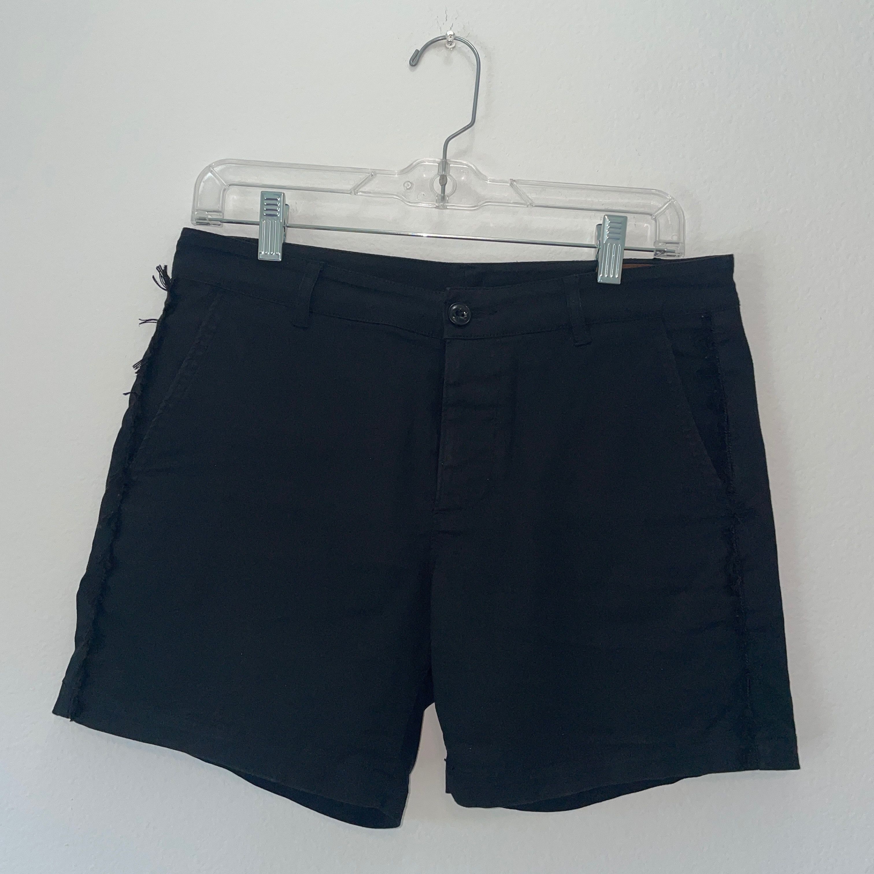 Asos ASOS Design Black Chino Shorts Size 36" / US 14 / IT 50 - 1 Thumbnail