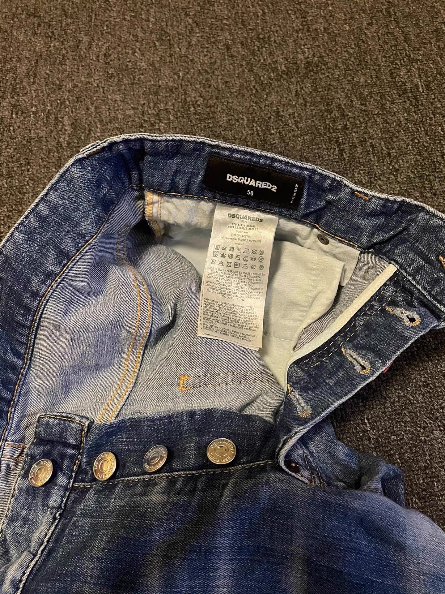 Dsquared2 DSquared2 D2 Jeans, Stretch Size US 36 / EU 52 - 6 Thumbnail