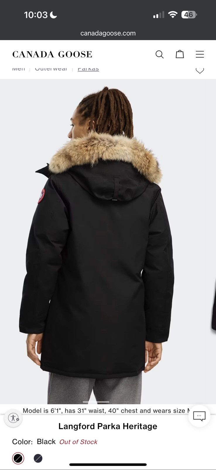 Canada Goose Canada goose hertige parka Size US S / EU 44-46 / 1 - 12 Thumbnail