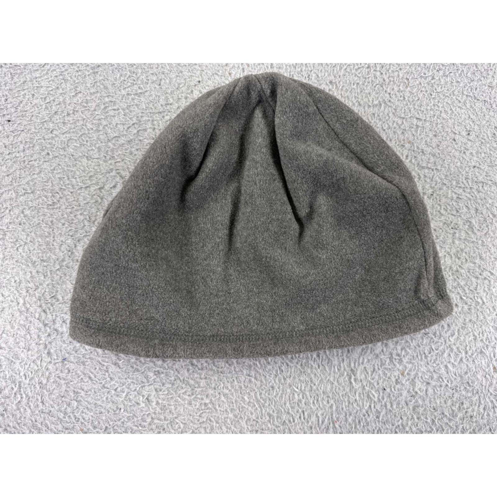Vintage Hat Adult One Size Gray 100% Polyester Fleece Logo Ski Snow Winter Warm Beanie Toque Size US M / EU 48-50 / 2 - 6 Thumbnail