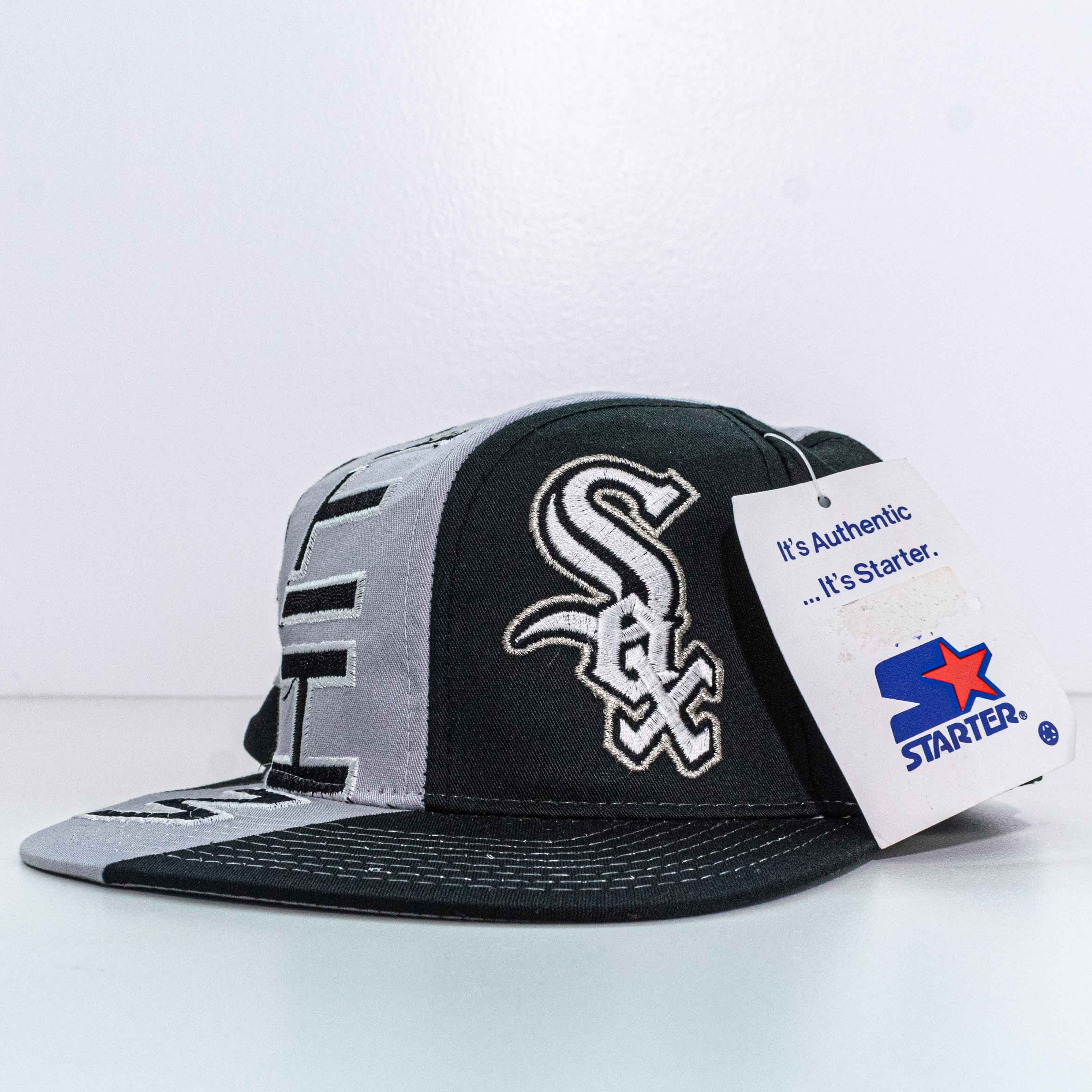 MLB Chicago White Sox Starter Swirl Snapback Hat VTG MLB Size ONE SIZE - 2 Thumbnail