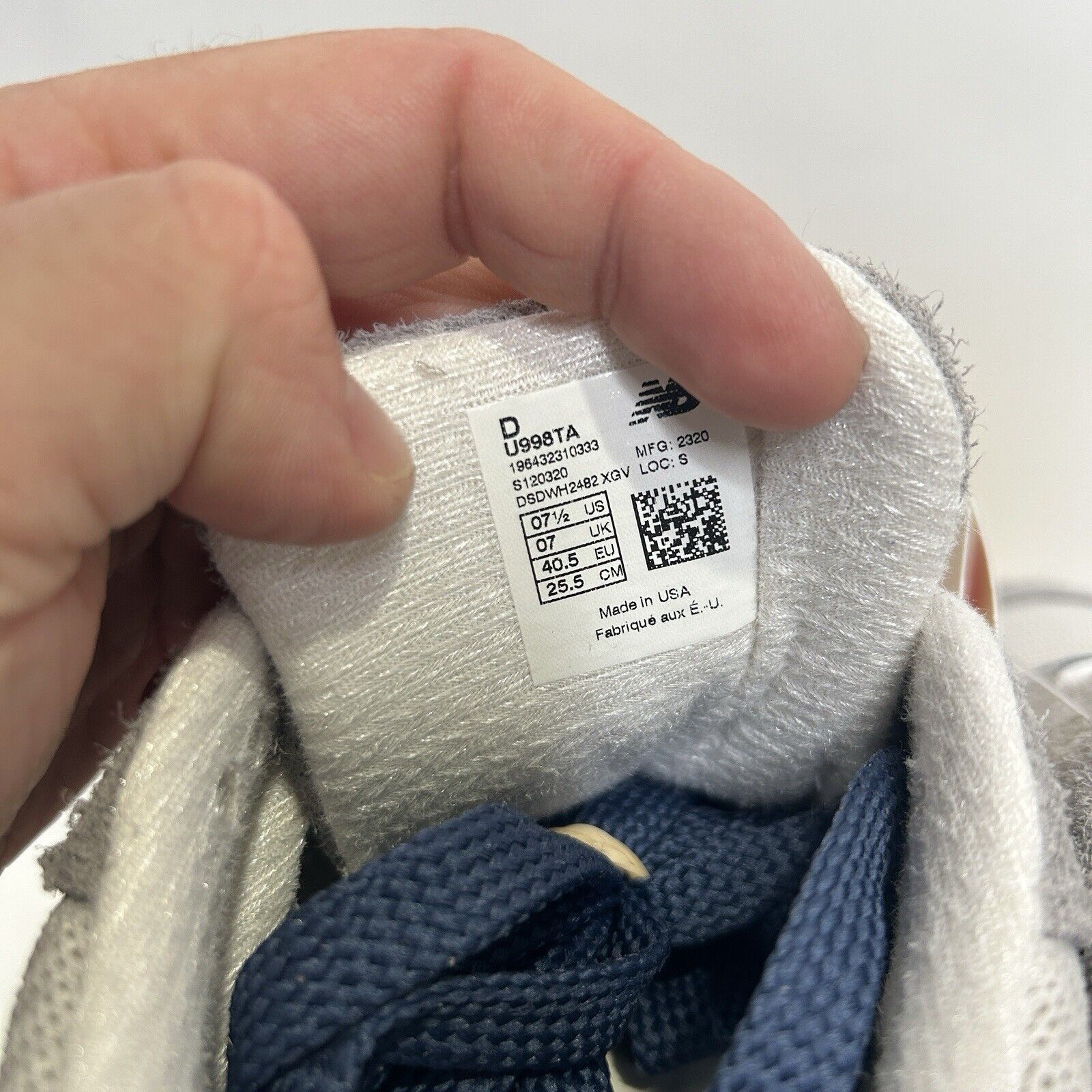 New Balance New Balance 998 MiUSA “Grey Day” 2023 Size US 7.5 / EU 40-41 - 5 Thumbnail