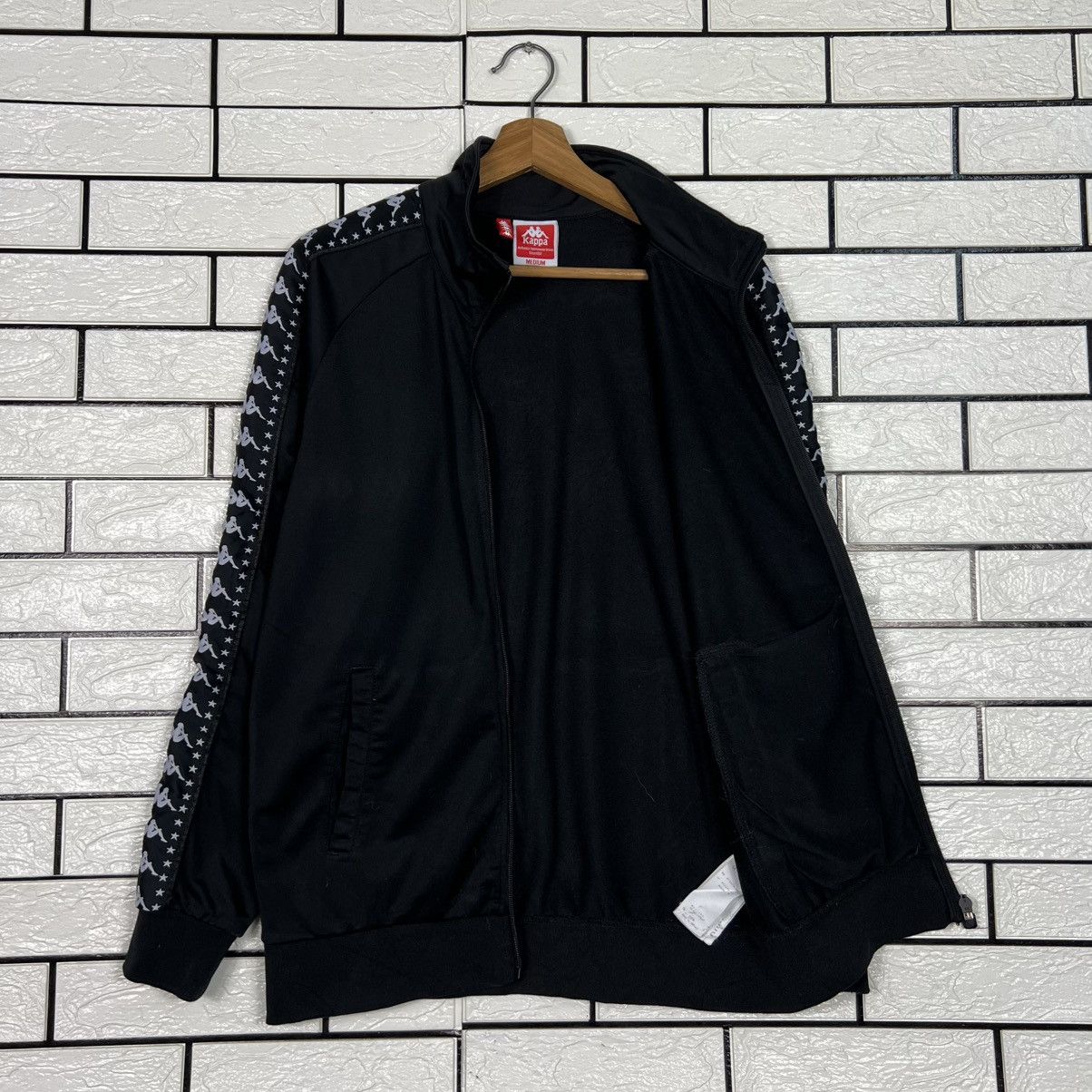 Kappa KAPPA Sidetape Logo Track Top Jacket #4103-C186 Size US M / EU 48-50 / 2 - 8 Thumbnail