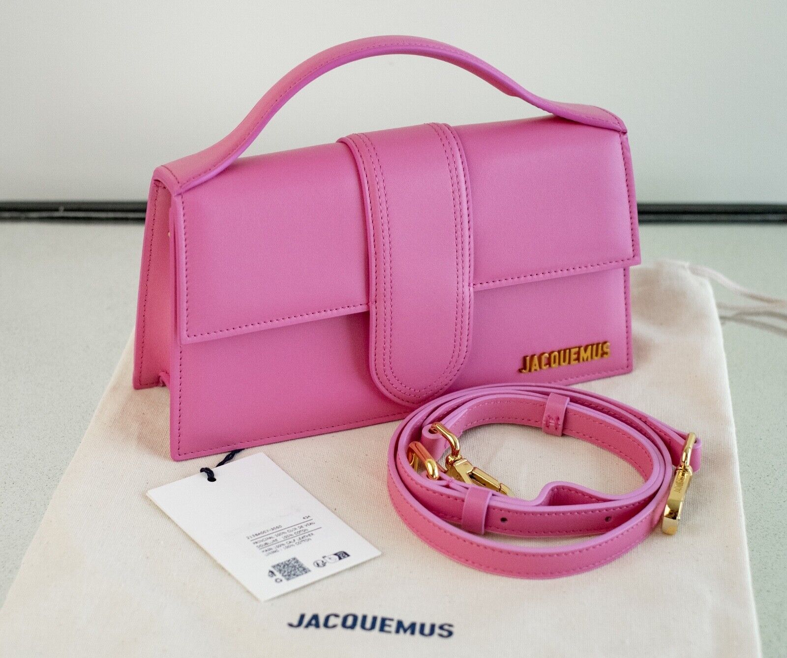 Jacquemus Jacquemus Le Grand Bambino Pink New Size ONE SIZE - 1 Thumbnail