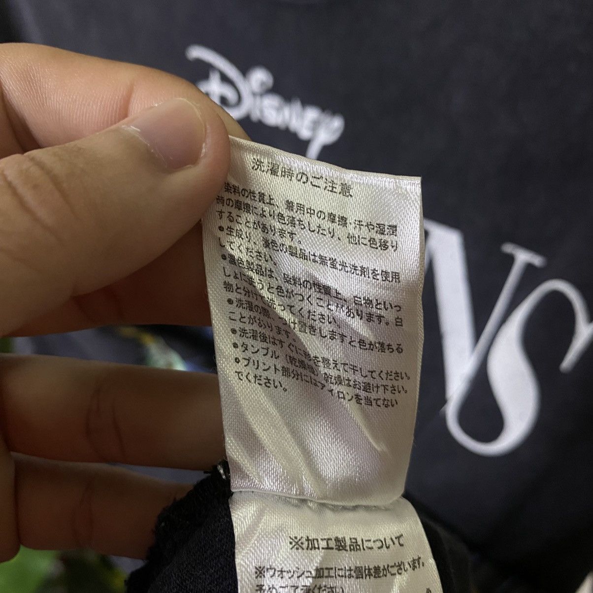 Disney Y2K Disney Villains Maleficent Washed Black Tee Size US L / EU 52-54 / 3 - 6 Thumbnail