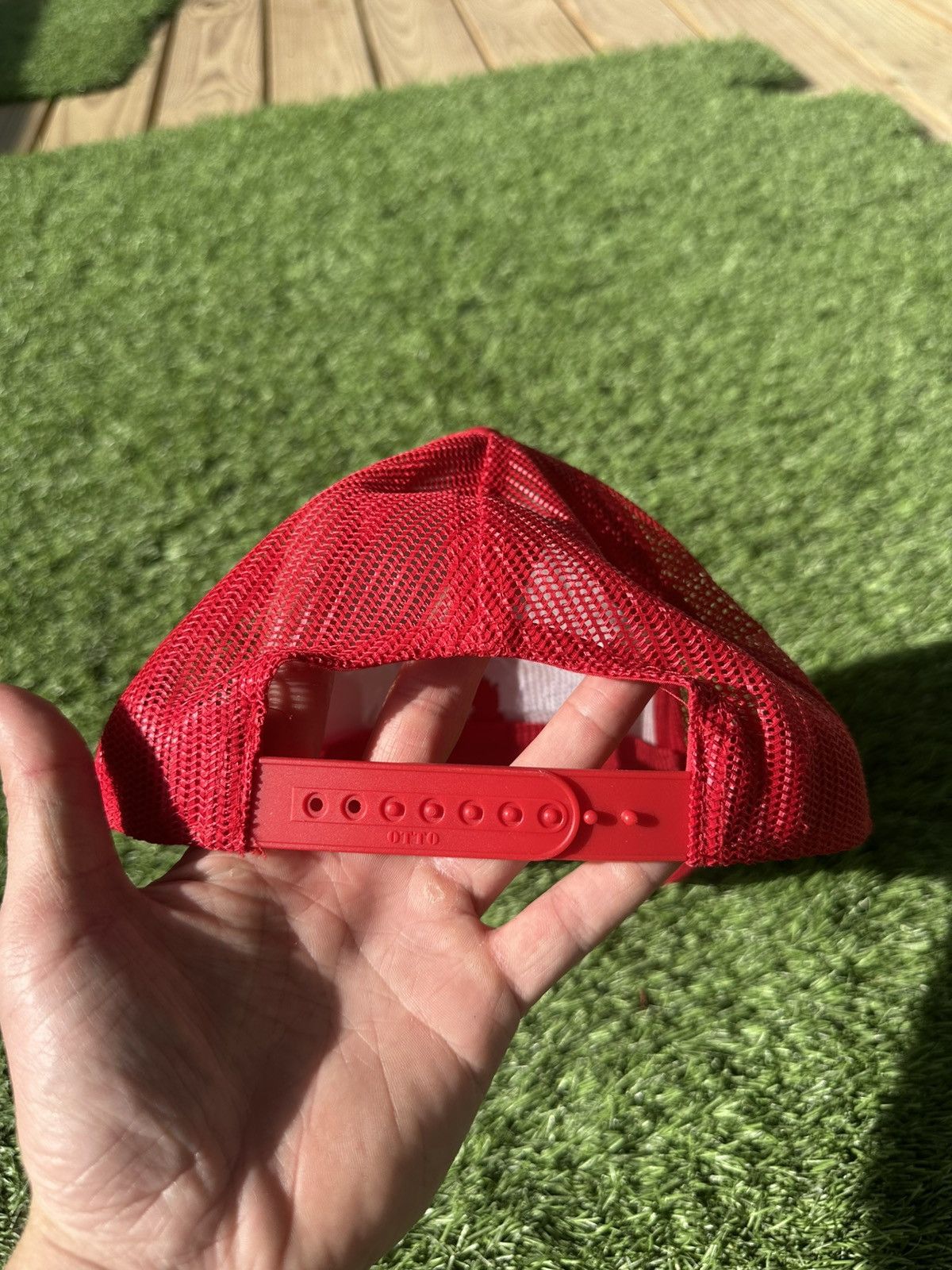 Other Donald Trump Maga Adjustable Red Trucker Hat Size ONE SIZE - 4 Thumbnail
