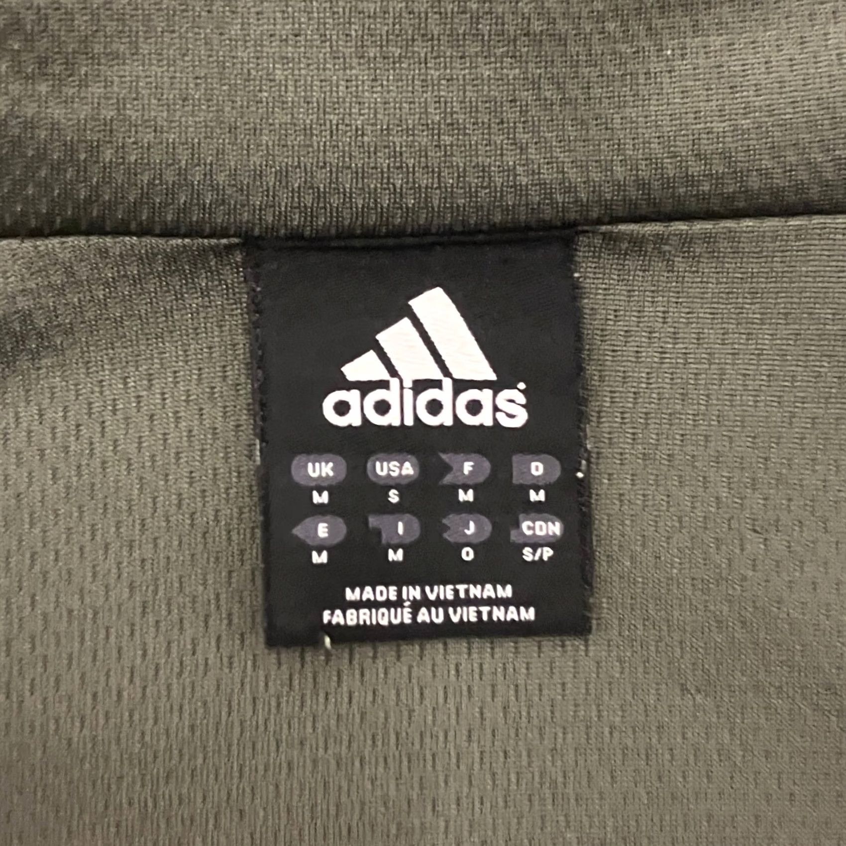 Adidas Adidas Windbreaker Jacket Mens M Khaki Green 1/4 Zip Perforated 90s Sports Retro Vintage Style Size US M / EU 48-50 / 2 - 4 Thumbnail