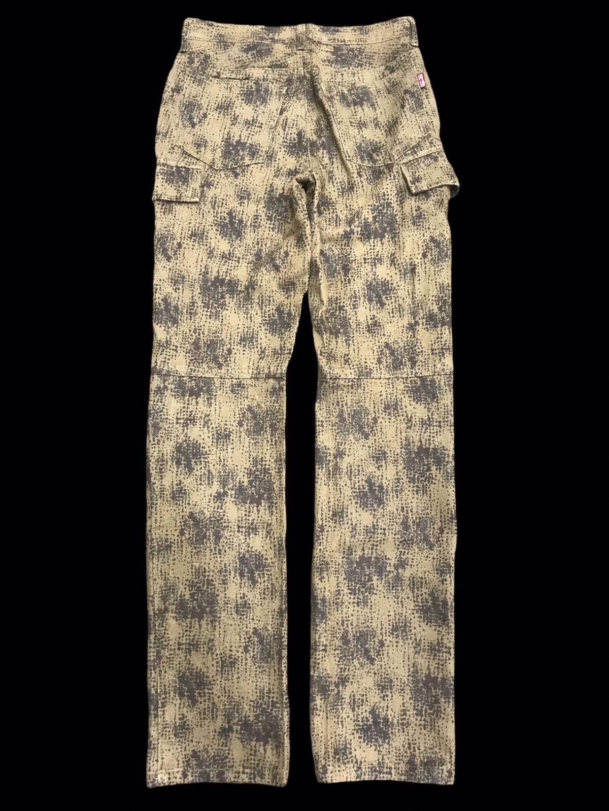 291295=Homme 💥291295 HOMME Very Rare Full Print Stamp Cargo Pant F106 Size US 27 - 12 Thumbnail