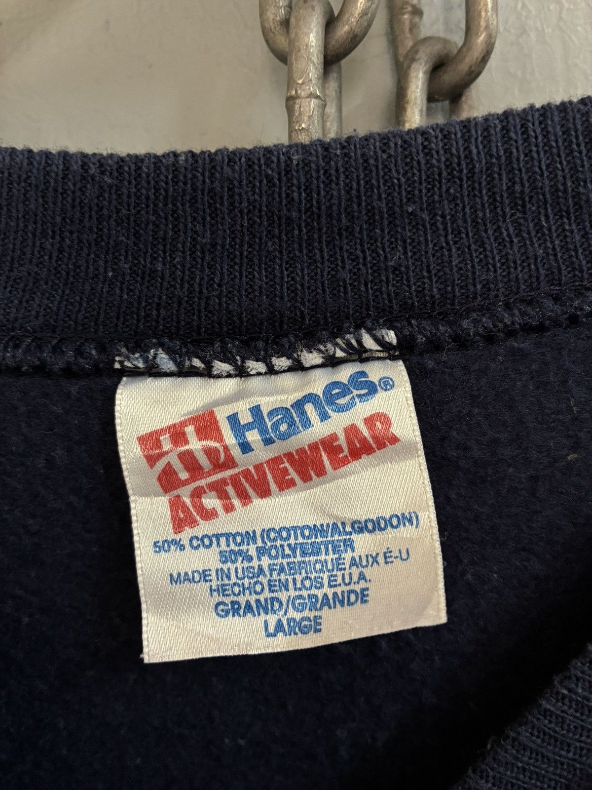 Vintage Vintage 90s plain sweatshirt Size US L / EU 52-54 / 3 - 5 Thumbnail