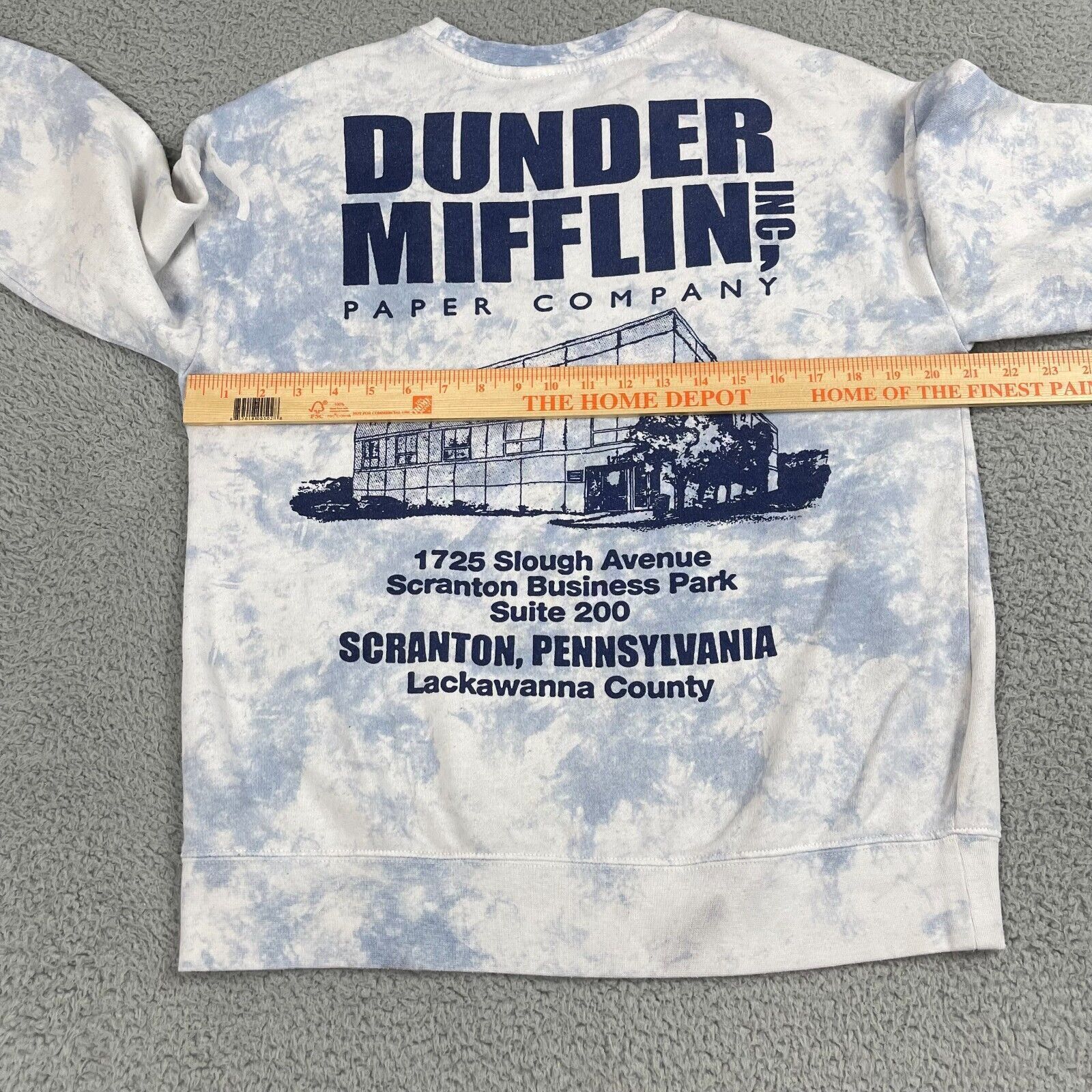 Other The Office Adult Dunder Mifflin Logo Pullover Sweatshirt S Size US S / EU 44-46 / 1 - 6 Thumbnail