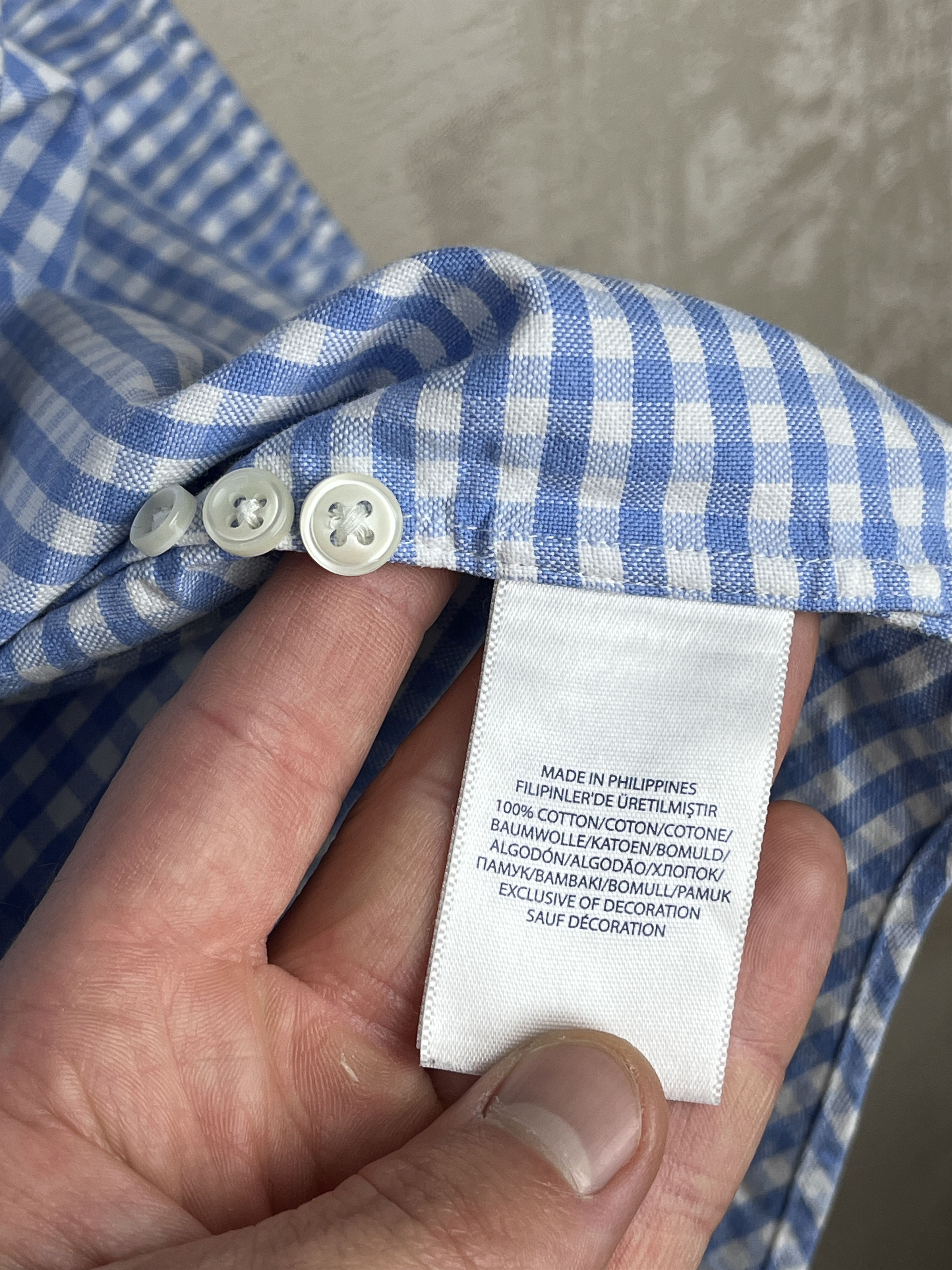 Ralph Lauren Ralph Lauren Check Long Sleeve Shirt Button Down Size US L / EU 52-54 / 3 - 10 Thumbnail