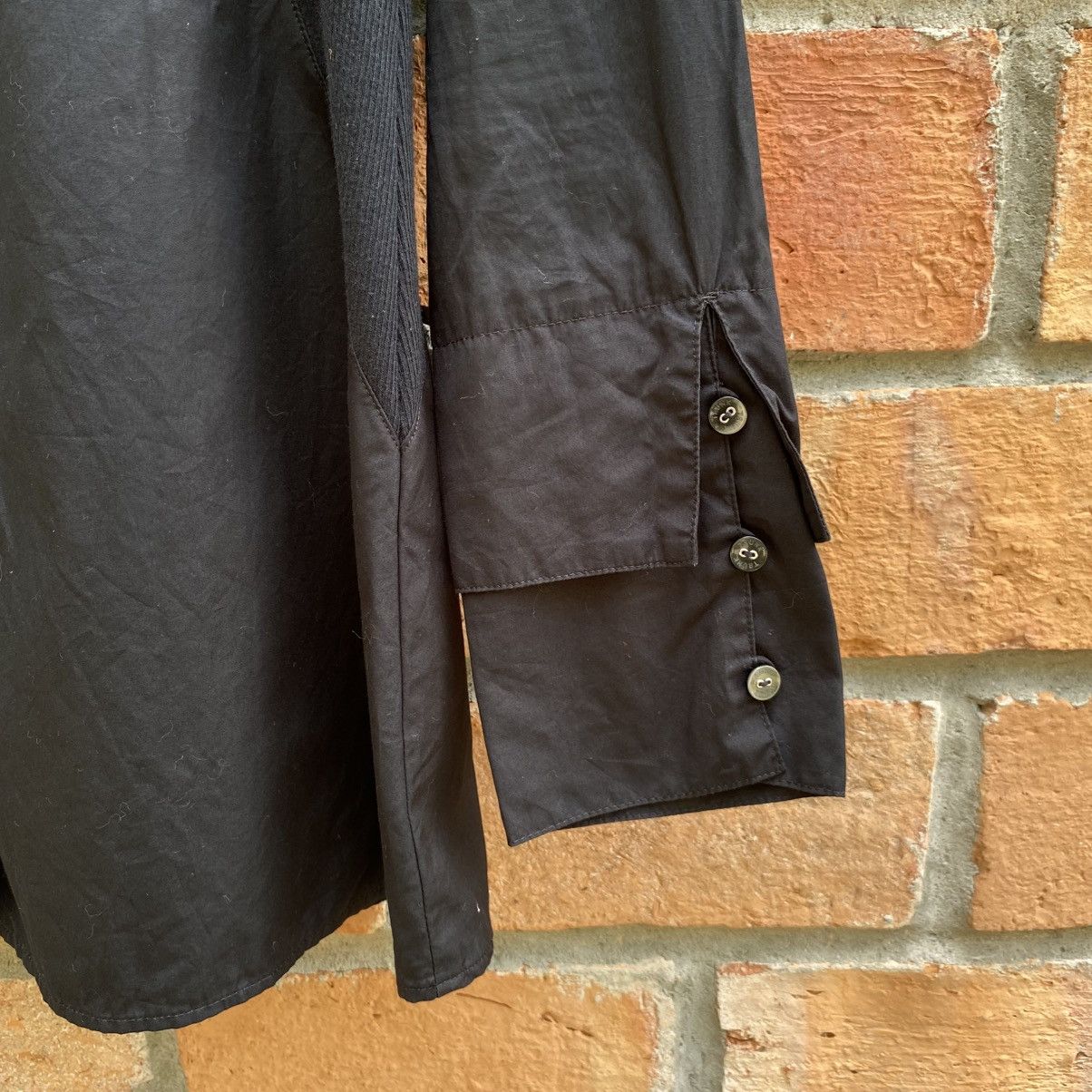 Trunk Ltd TRUNK Black Long-Sleeve Collared Shirt Size XS / US 0-2 / IT 36-38 - 23 Thumbnail