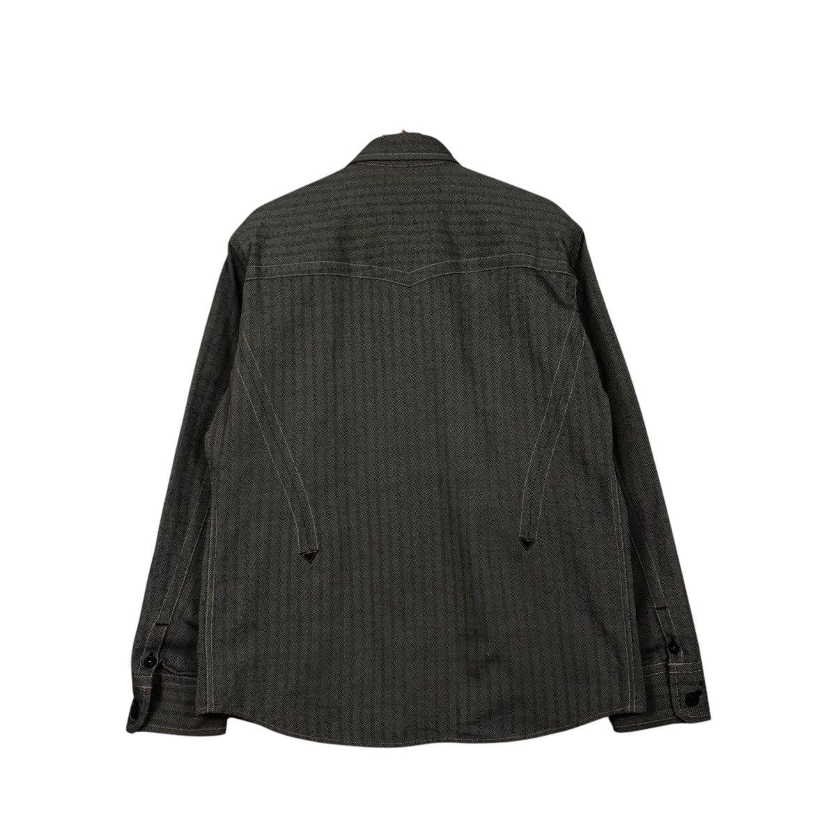 Beams Plus Vintage Wool Herringbone Biker Jacket Cei Beams Issey Miyake Size US L / EU 52-54 / 3 - 9 Thumbnail