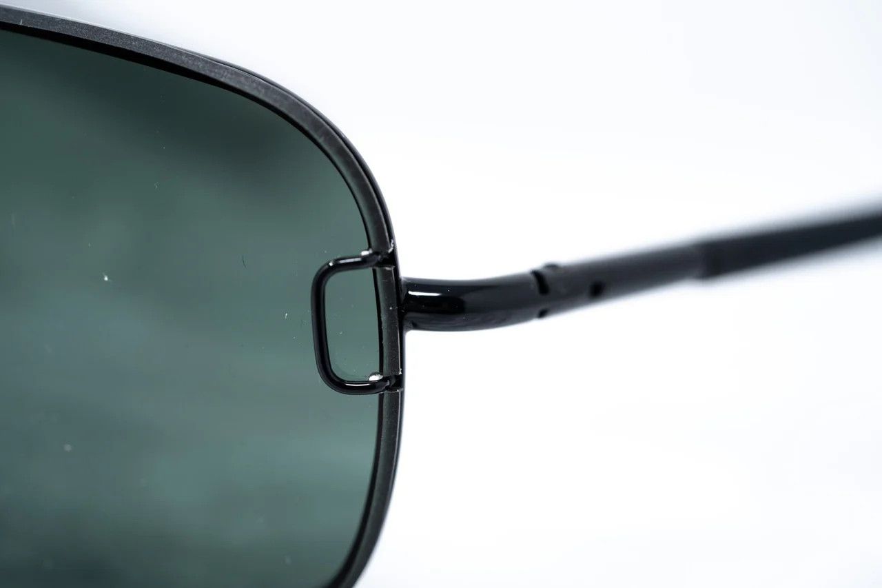 Yohji Yamamoto Yohji Yamamoto Sunglasses Black and Grey Size ONE SIZE - 6 Thumbnail