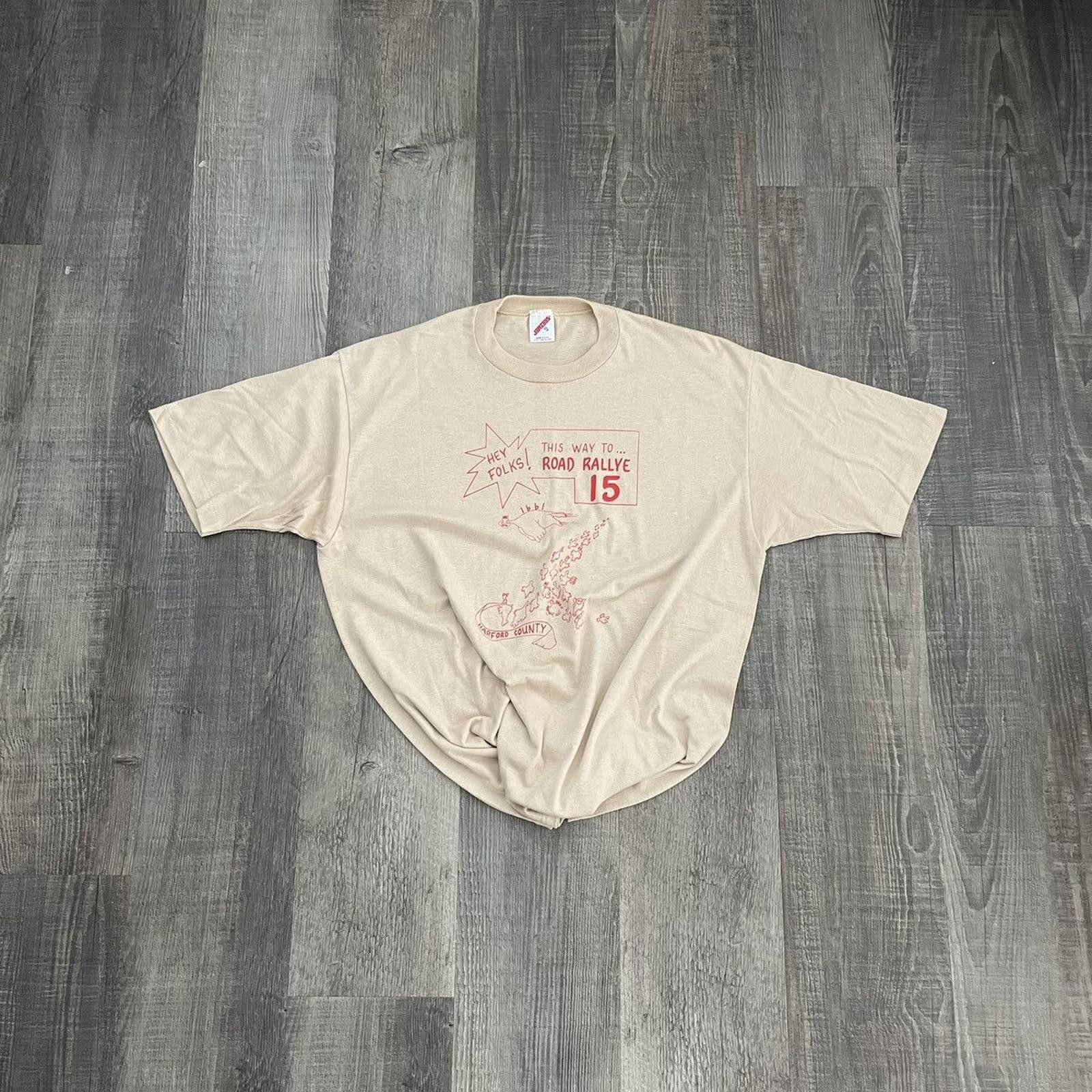 Jerzees JERZEES • VNTG "1991" Single Stitch Tee (XL) Size US XL / EU 56 / 4 - 1 Thumbnail