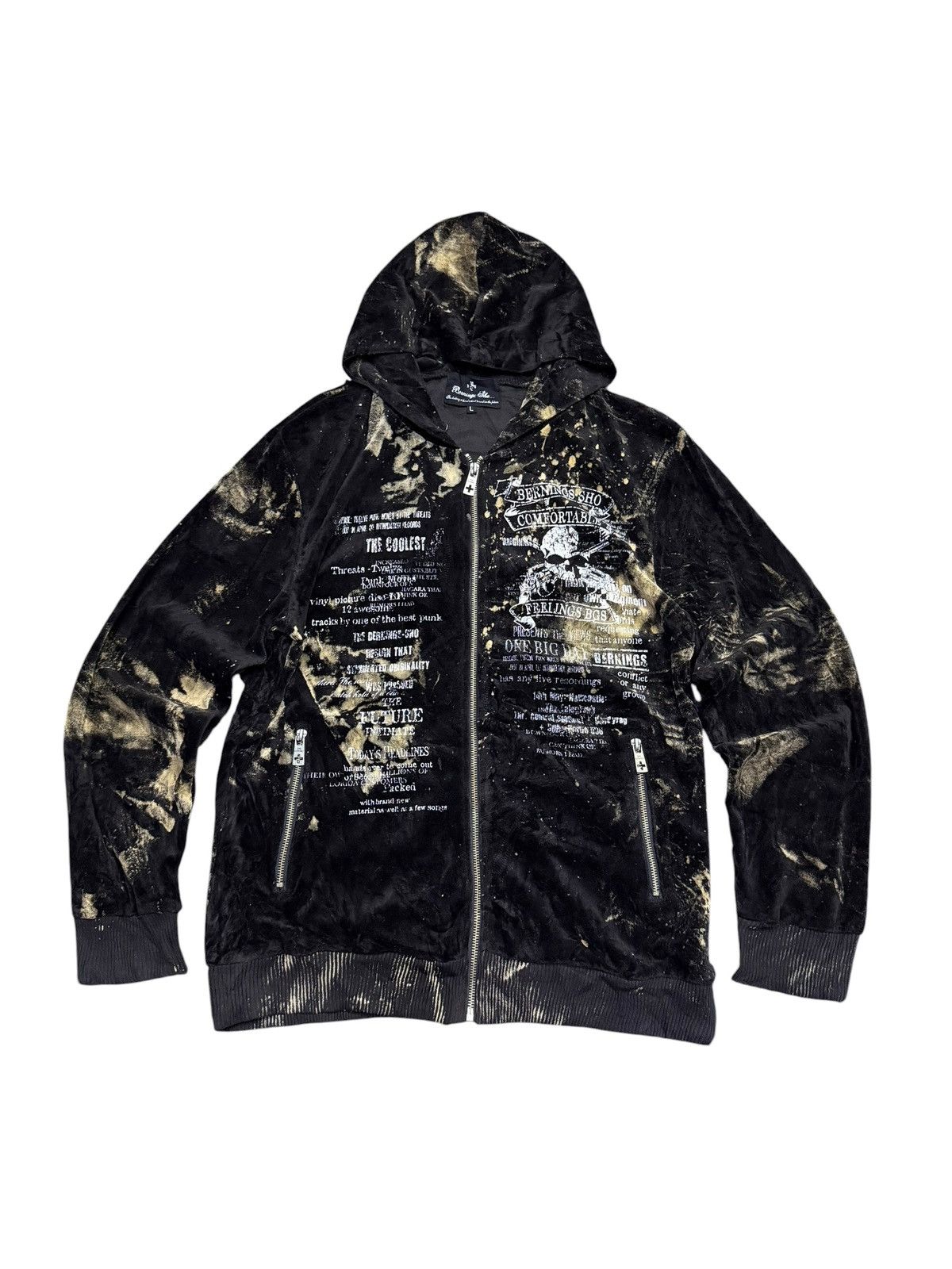 BERNINGS SHO Berning Sho Zipper Hodie Fullprint Size US L / EU 52-54 / 3 - 1 Thumbnail