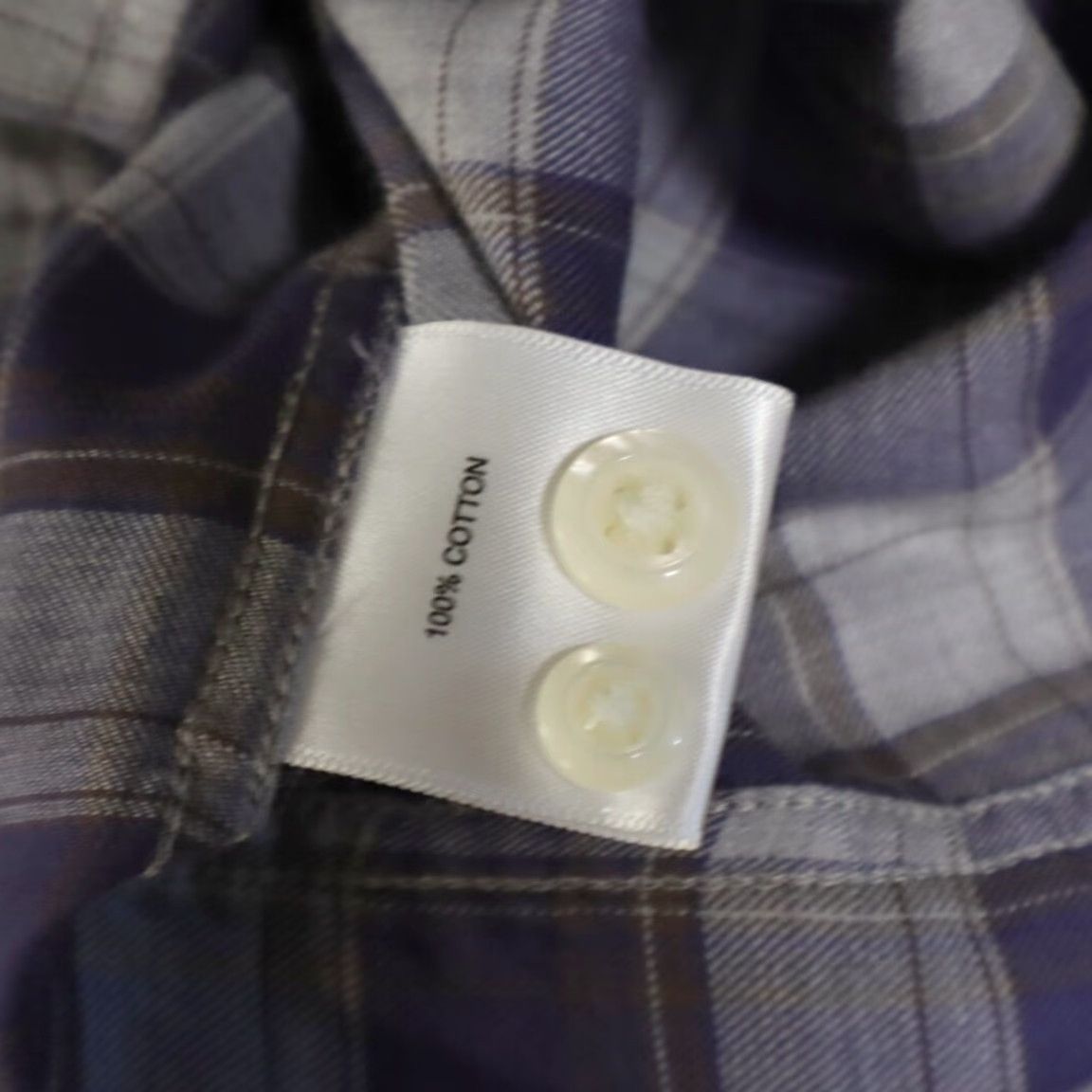 Peter Millar Peter Millar Shirt Autumn Soft Surrey Plaid Button Up Gray Men's L Long Sleeve Size US L / EU 52-54 / 3 - 6 Thumbnail