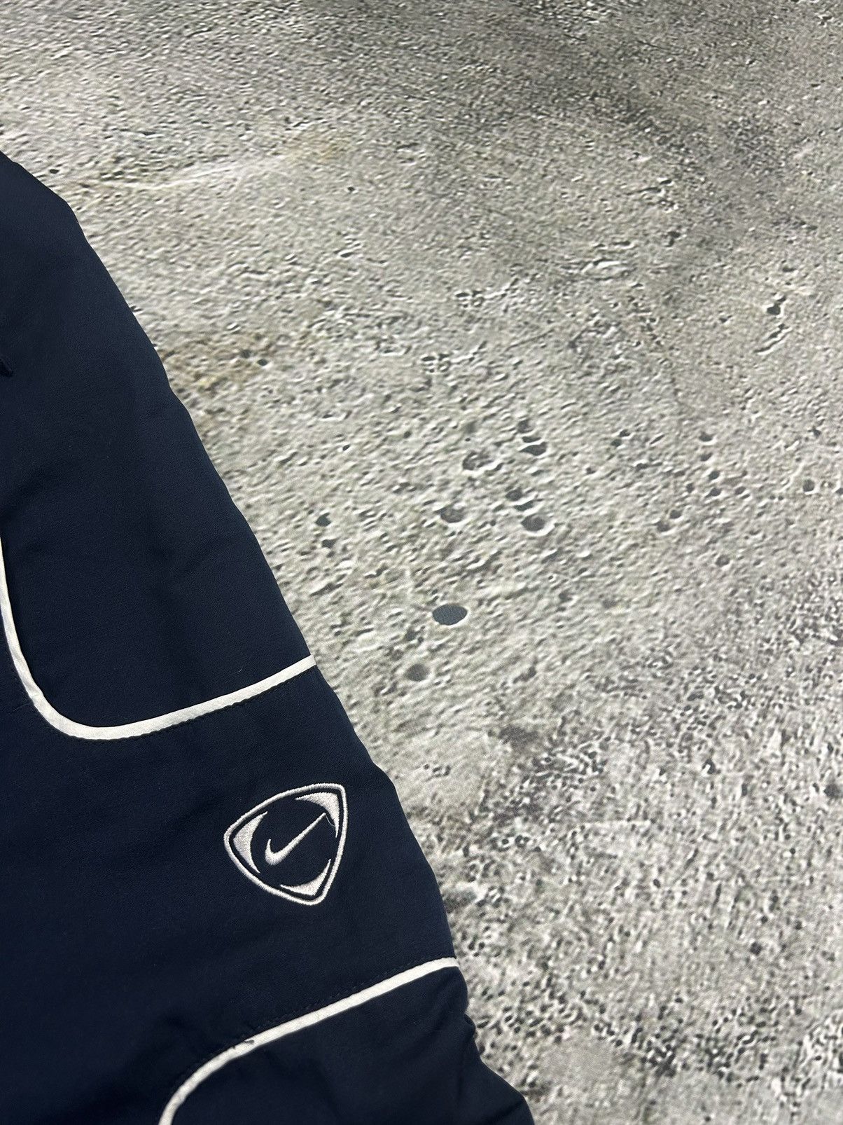 Nike × Vintage Nike track suit vintage navy pants windbreaker small logo Size US XXL / EU 58 / 5 - 11 Thumbnail