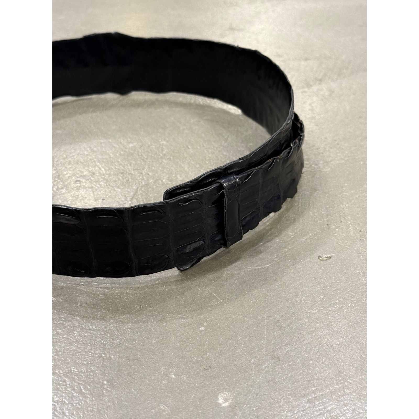 Gucci A/W2002 Gucci by Tom Ford real crocodile belt Size ONE SIZE - 3 Thumbnail