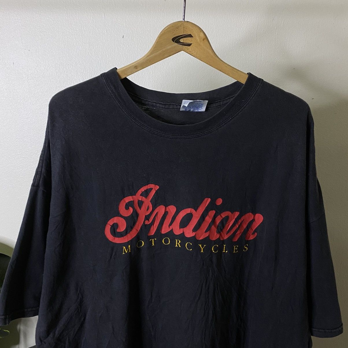 Indian Motorcycle Vintage 2000s Indian Motorcycle Biker Rider Promo T Shirt Size US XXL / EU 58 / 5 - 2 Thumbnail