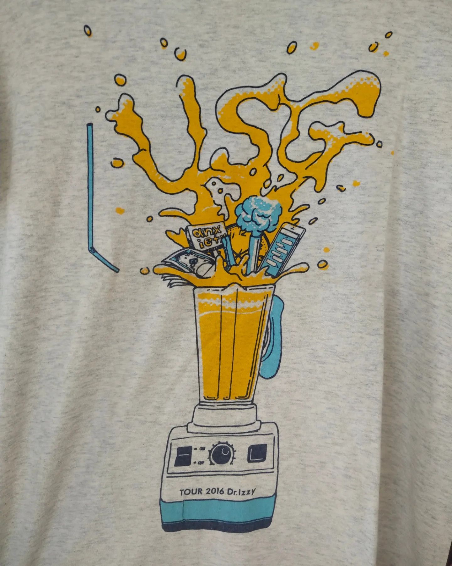 Band Tees Unison Square Garden Tour 2016 Dr. Izzy Band Tee Size US M / EU 48-50 / 2 - 2 Thumbnail