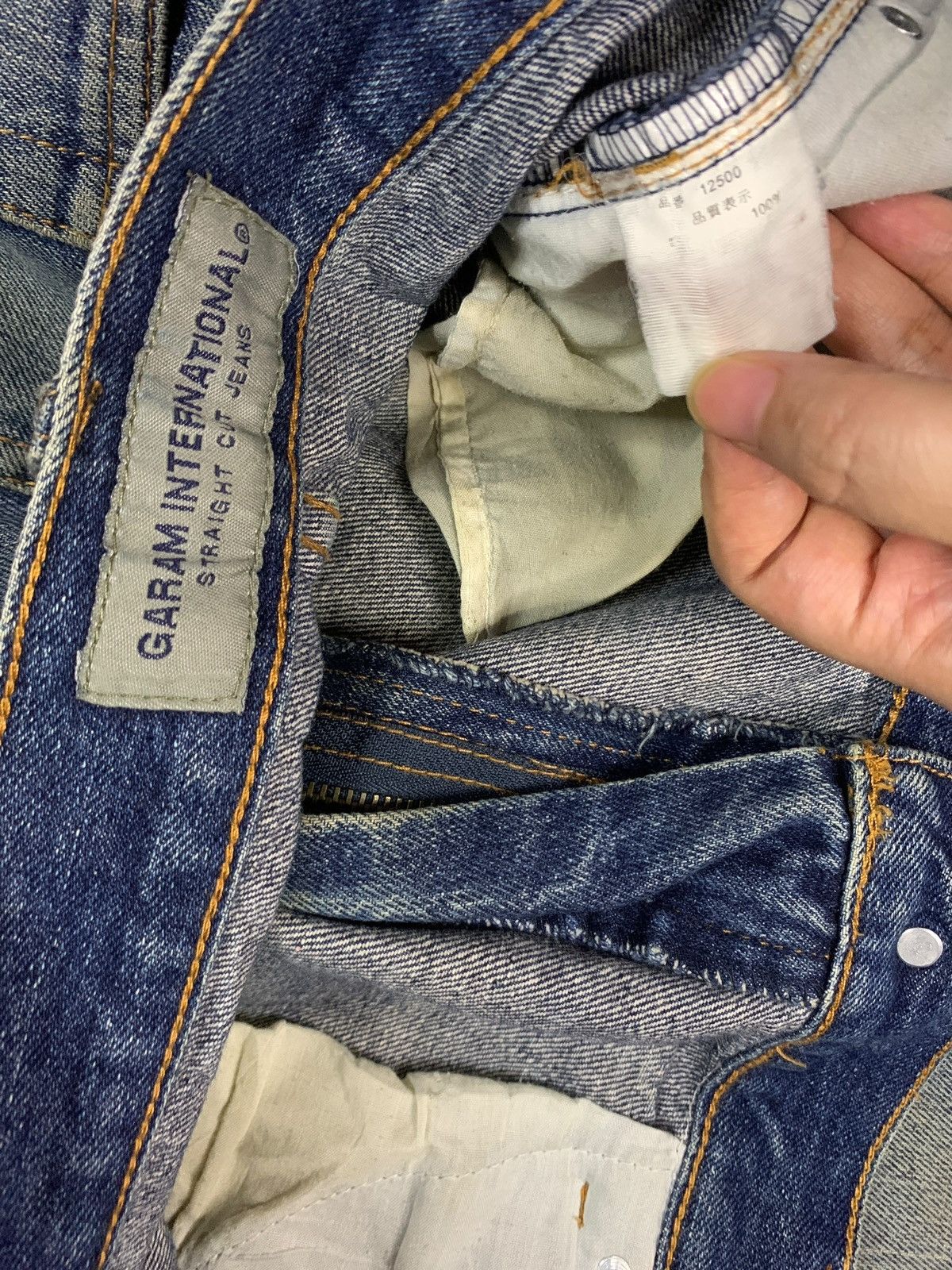 Japanese Brand Vintage Japanese Brand Mud Wash Distressed Baggy Jeans Size US 35 - 10 Thumbnail