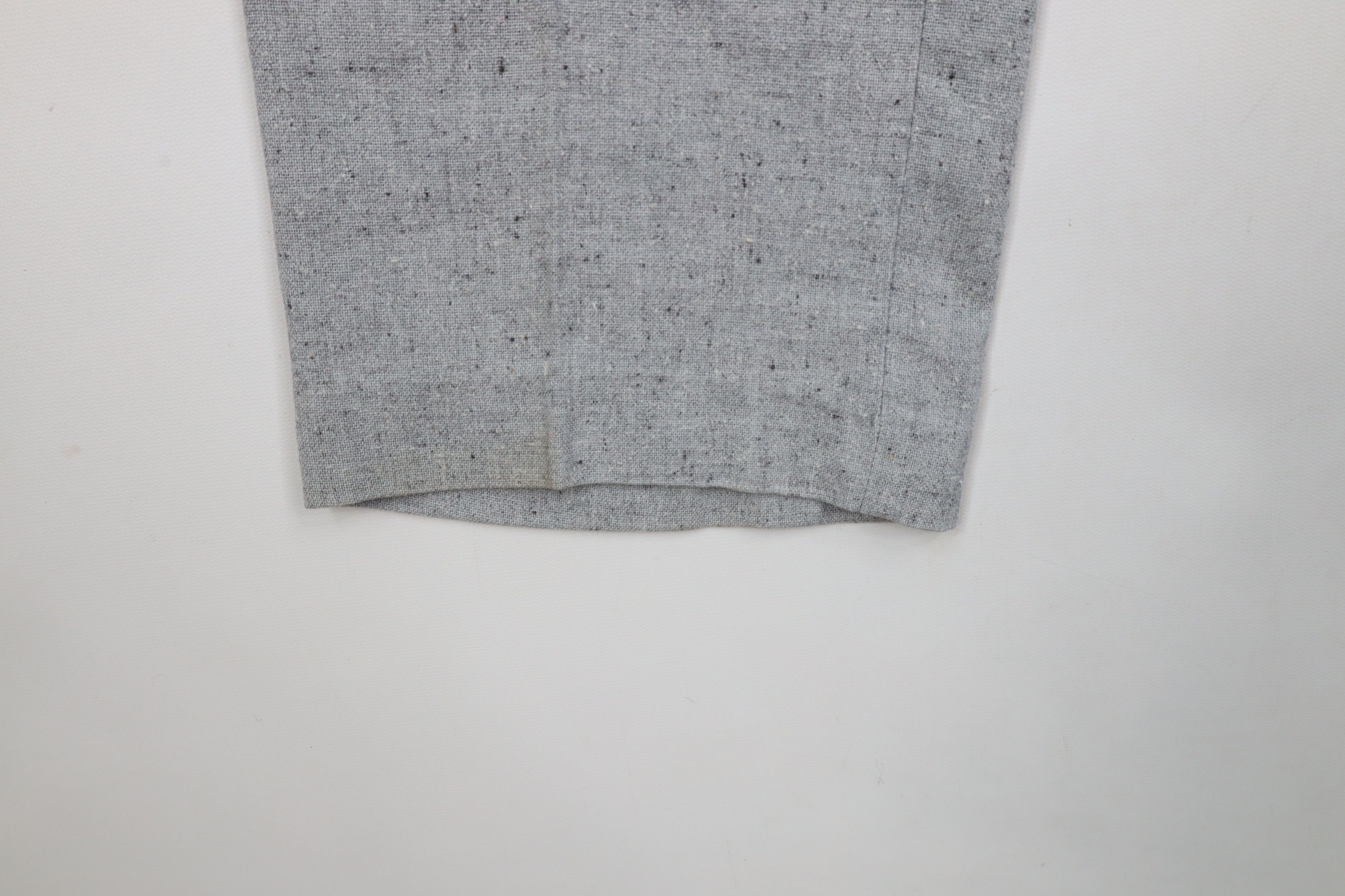 Vintage Vintage 60s 70s Rockabilly Tweed Wide Leg Chino Pants USA Size US 28 / EU 44 - 6 Thumbnail