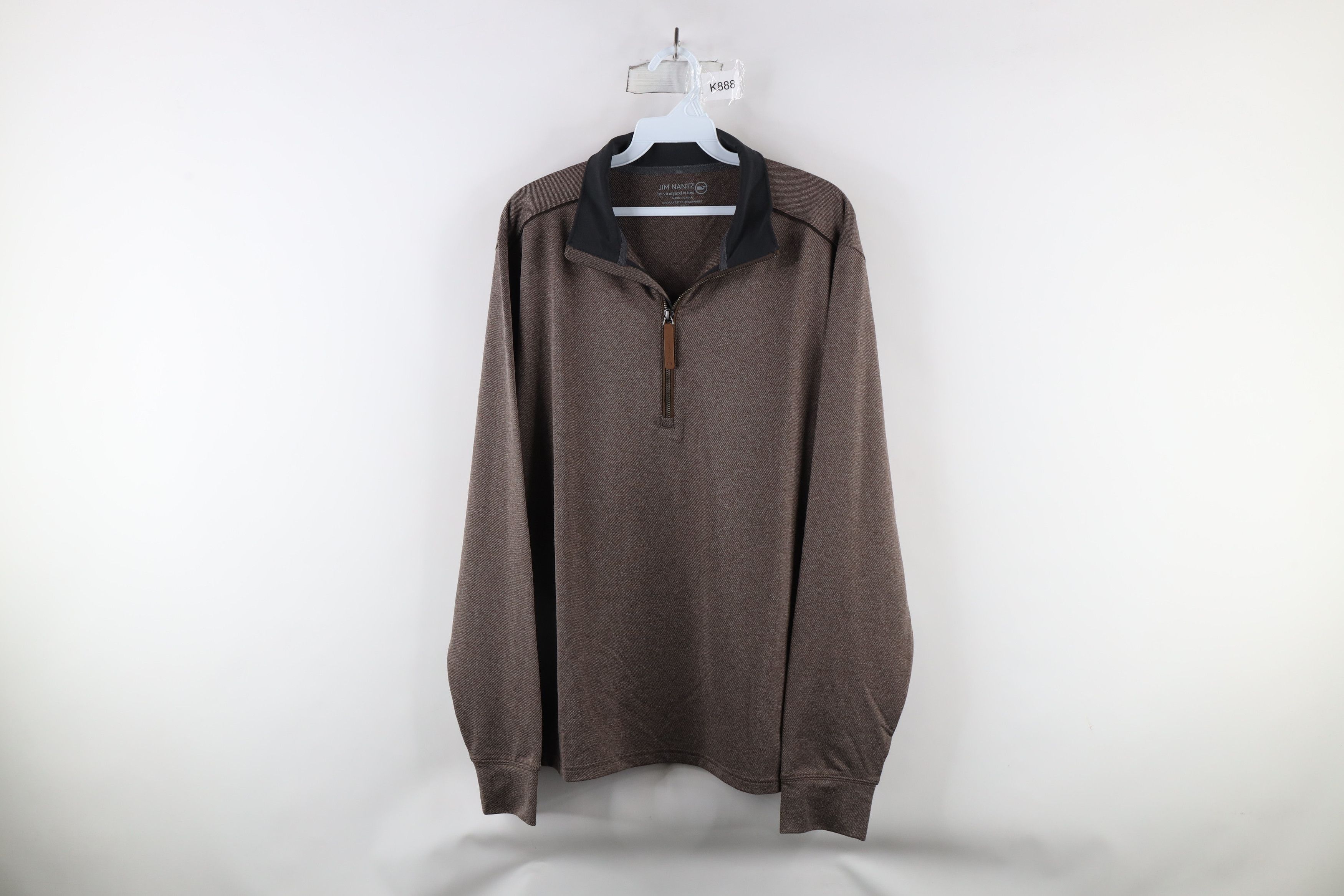 Vineyard Vines × Vintage Jim Nantz Vineyard Vines Zip Golfing Pullover Jacket Top Size US M / EU 48-50 / 2 - 1 Thumbnail