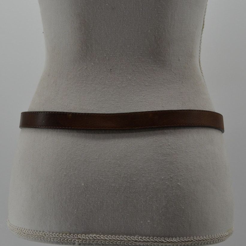 Brighton Brighton Womens Sz Large Brown Leather Belt Heart Western Size ONE SIZE - 7 Thumbnail