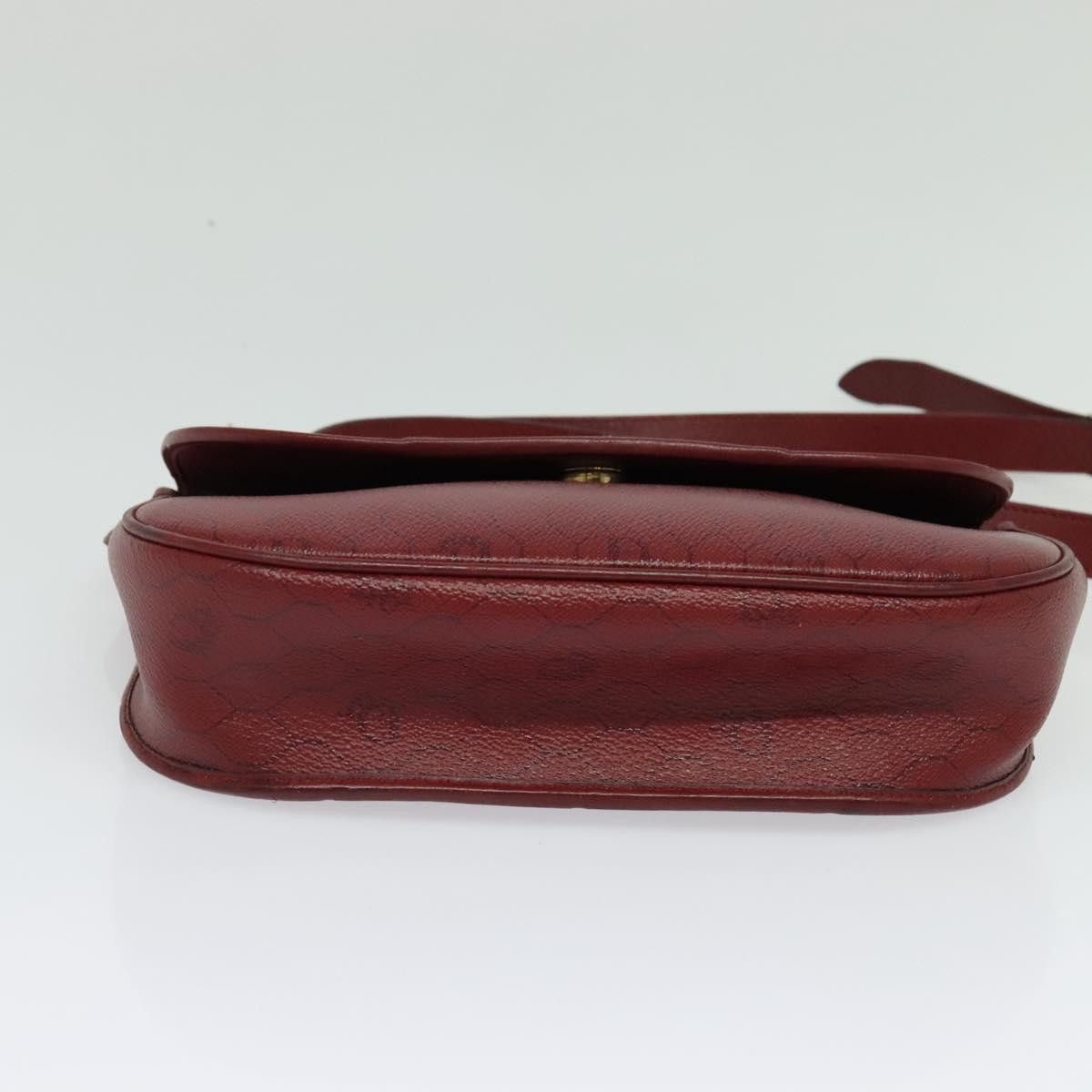 Dior DIOR Honeycomb Canvas Shoulder Bag Pvc Red Gold Size ONE SIZE - 9 Thumbnail