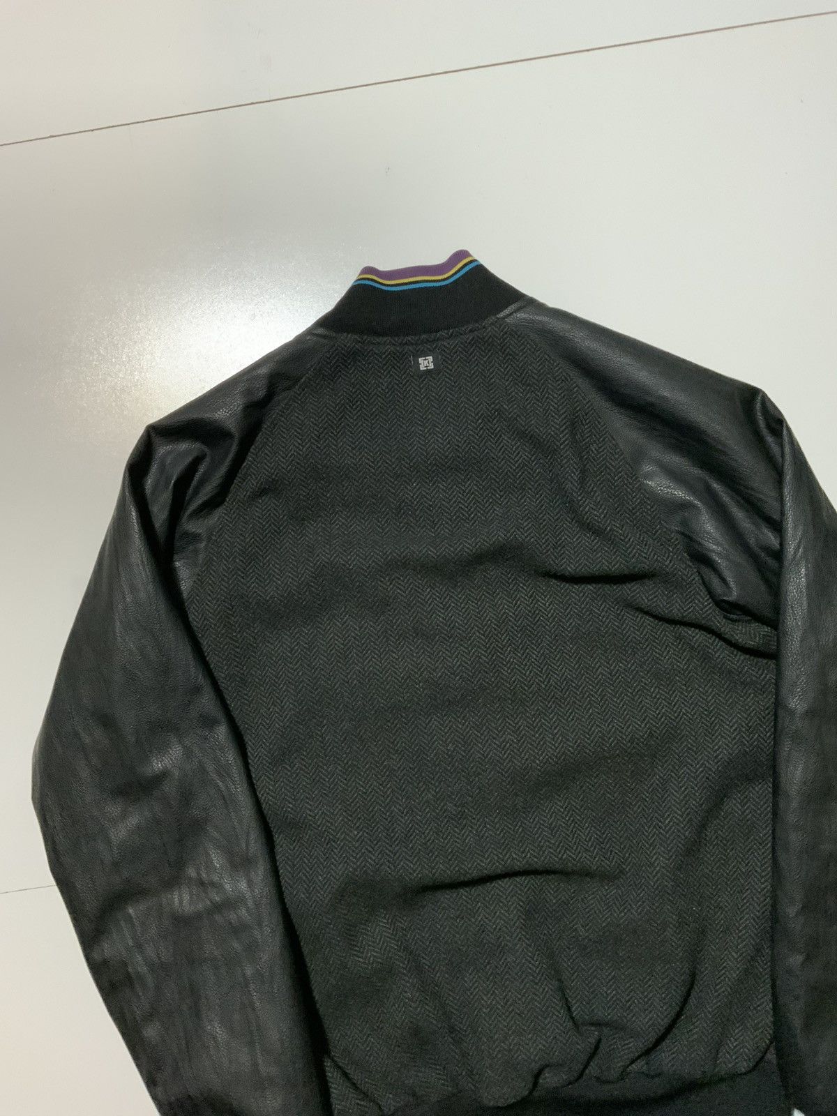 KREW Kr3w Herringbone Skate Terry Kennedy Letterman Jacket Size US S / EU 44-46 / 1 - 6 Thumbnail