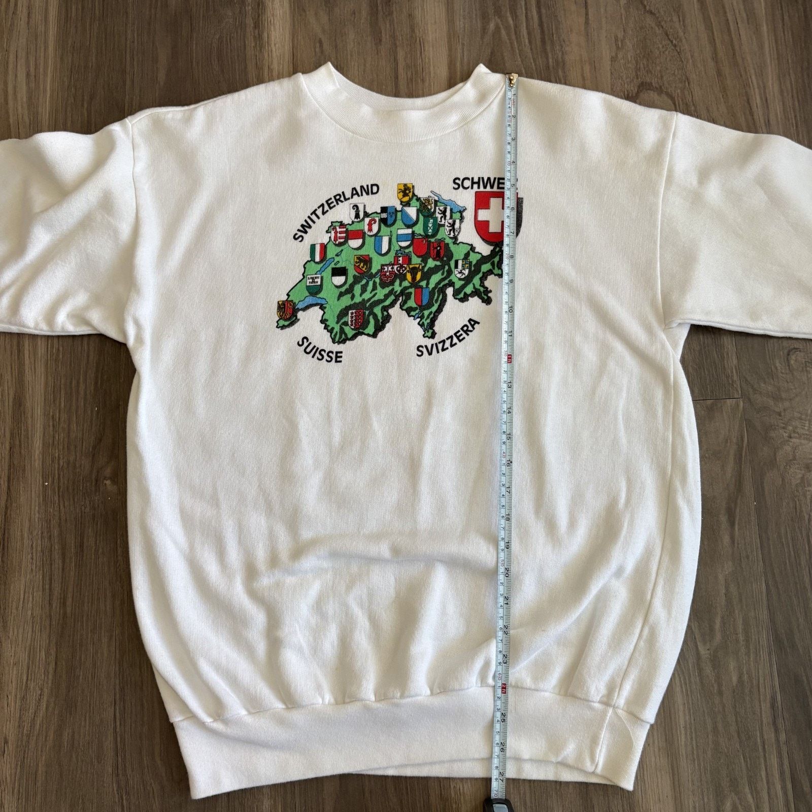 Vintage Vintage 1990s Switzerland Sweatshirt Men's Size M Size US M / EU 48-50 / 2 - 6 Thumbnail