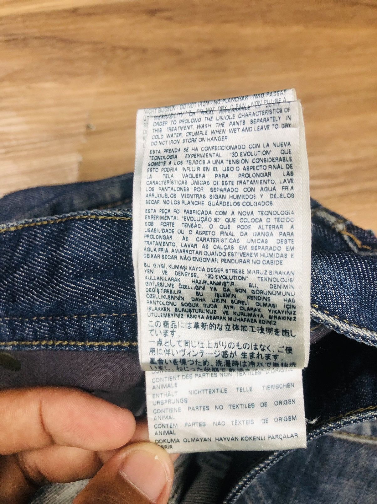 Diesel Diesel Buster 0838E Regular Slim Tapered Jeans (38) Size US 32 / EU 48 - 15 Thumbnail