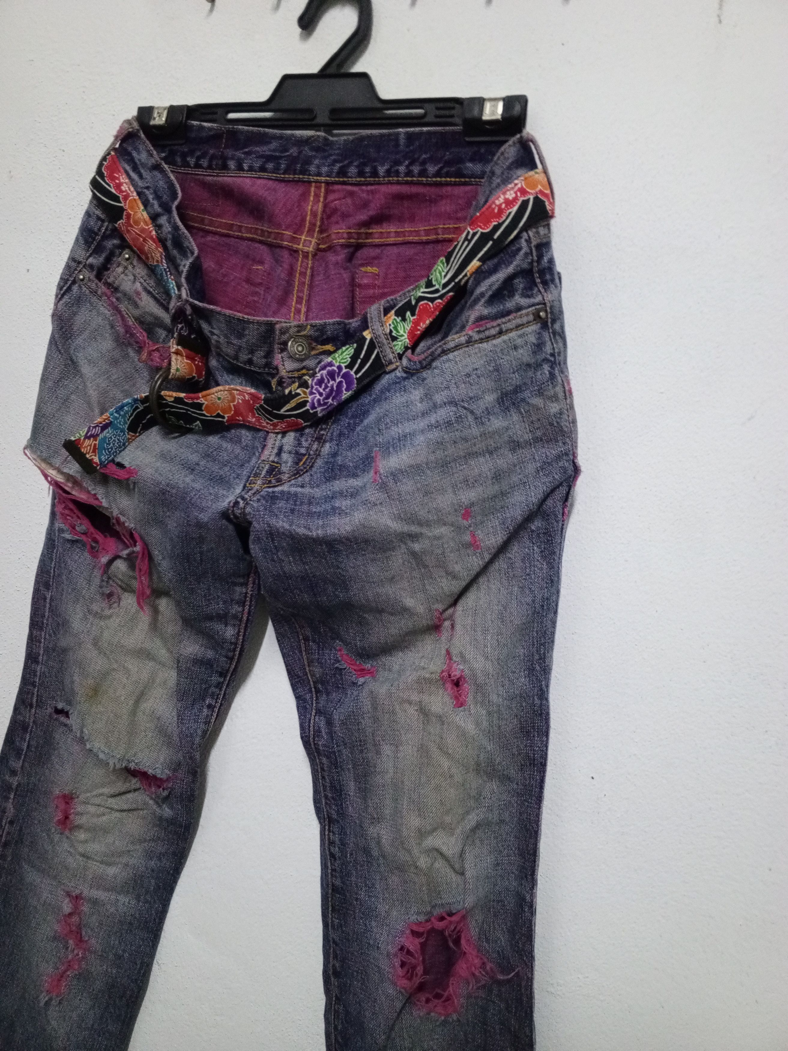 PPFM PPFM JEANS CUSTOM PUNK ROCK Size US 32 / EU 48 - 2 Thumbnail
