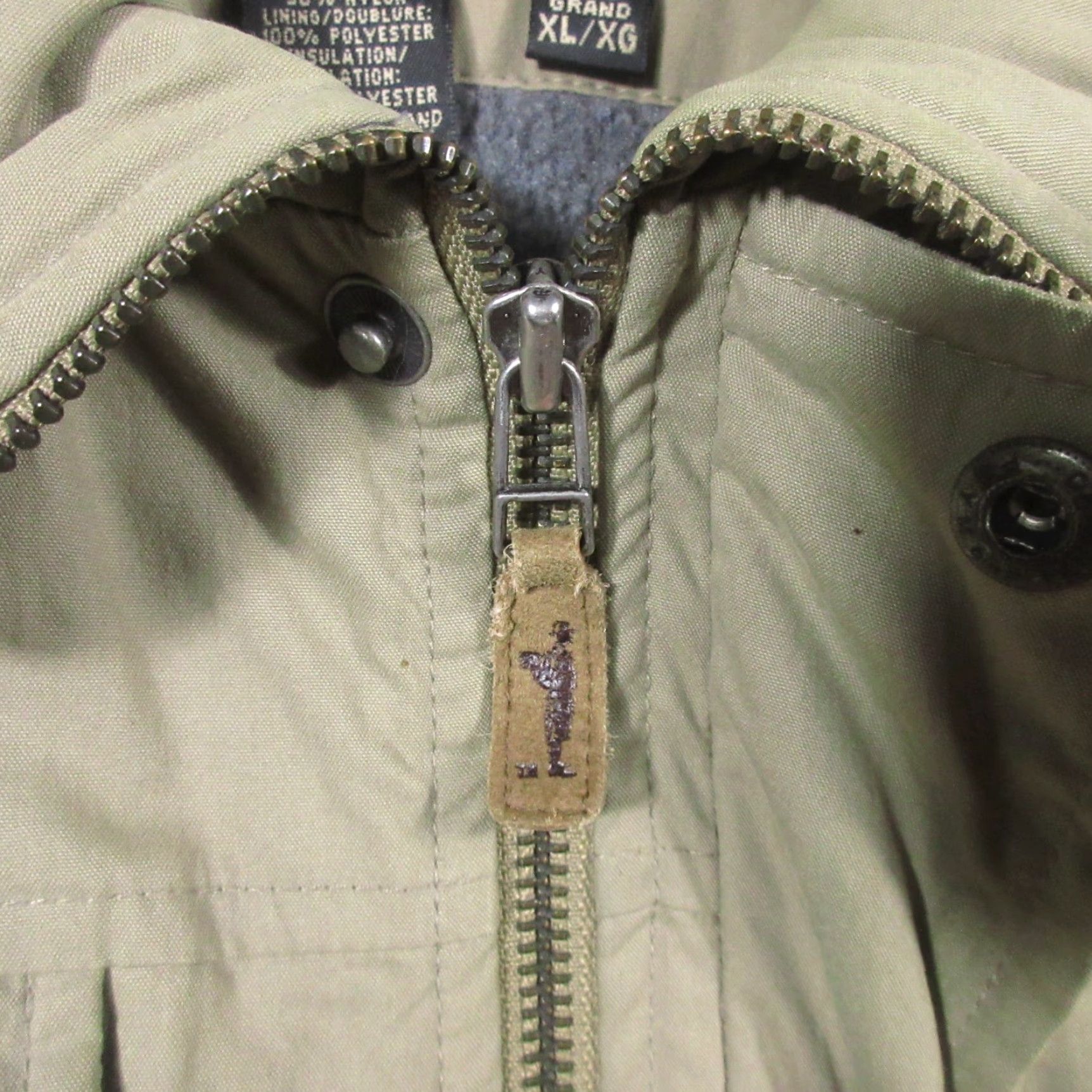 Eddie Bauer Eddie Bauer Vest Mens XL Beige Fleece Lined Full Zip Pockets Water Resistant Outdoor Camping Hiking Hunting Mer eng Style: Vest (Note: this seems off) Size US XL / EU 56 / 4 - 4 Thumbnail