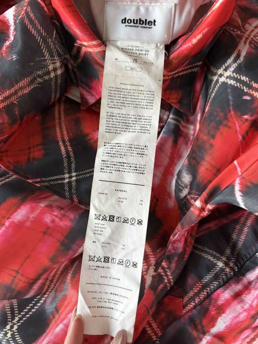 Doublet Doublet checkered shirt Size US S / EU 44-46 / 1 - 3 Thumbnail