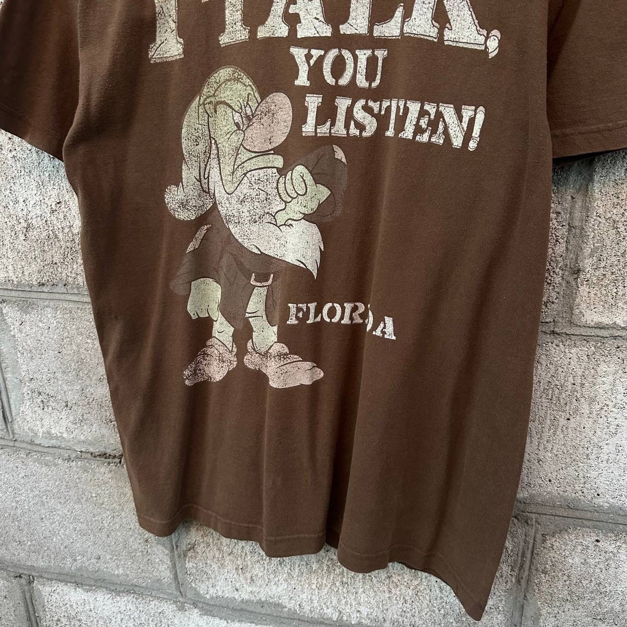 Disney VTG Disney The Grumphy T-shirts Big Logo Joke Humor Y2K 00s Size US L / EU 52-54 / 3 - 3 Thumbnail