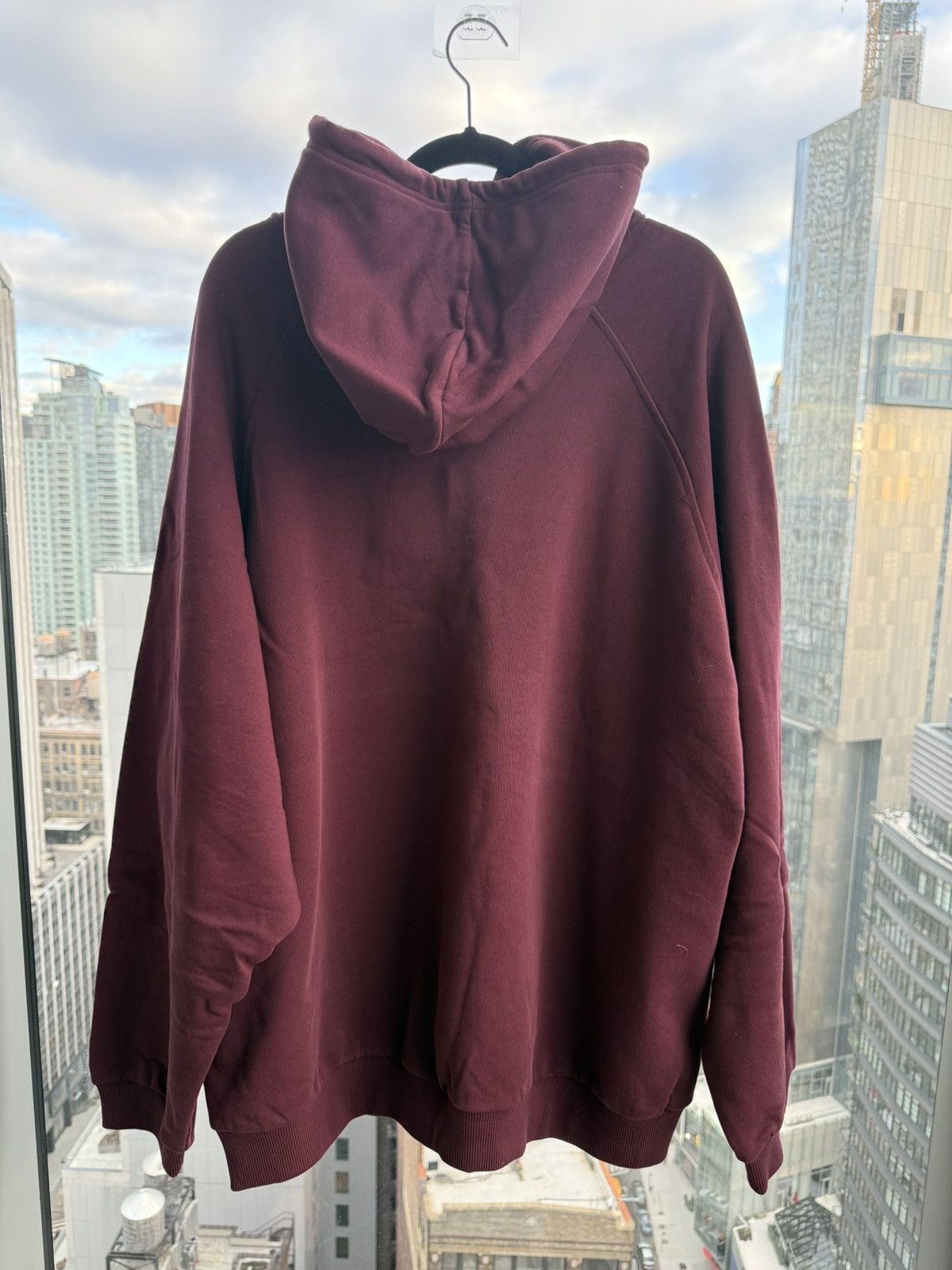 Raf Simons RAF SIMONS x Fred Perry hoodie in burgundy Size US L / EU 52-54 / 3 - 8 Thumbnail