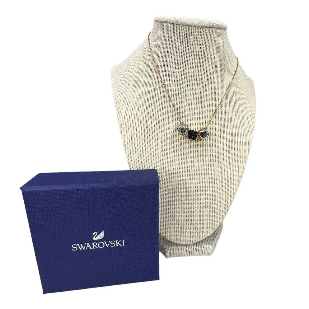 Swarovski Swarovski Glance necklace clear, black, and soft pink Size ONE SIZE - 2 Thumbnail