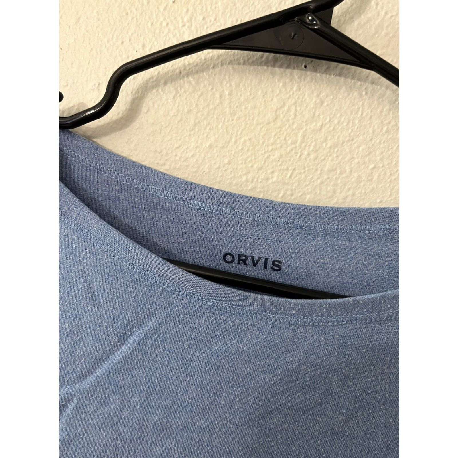 Orvis Orvis Women's T-Shirt Small Blue 100% Cotton Long Sleeve Casual Round Neck Size S / US 4 / IT 40 - 4 Thumbnail