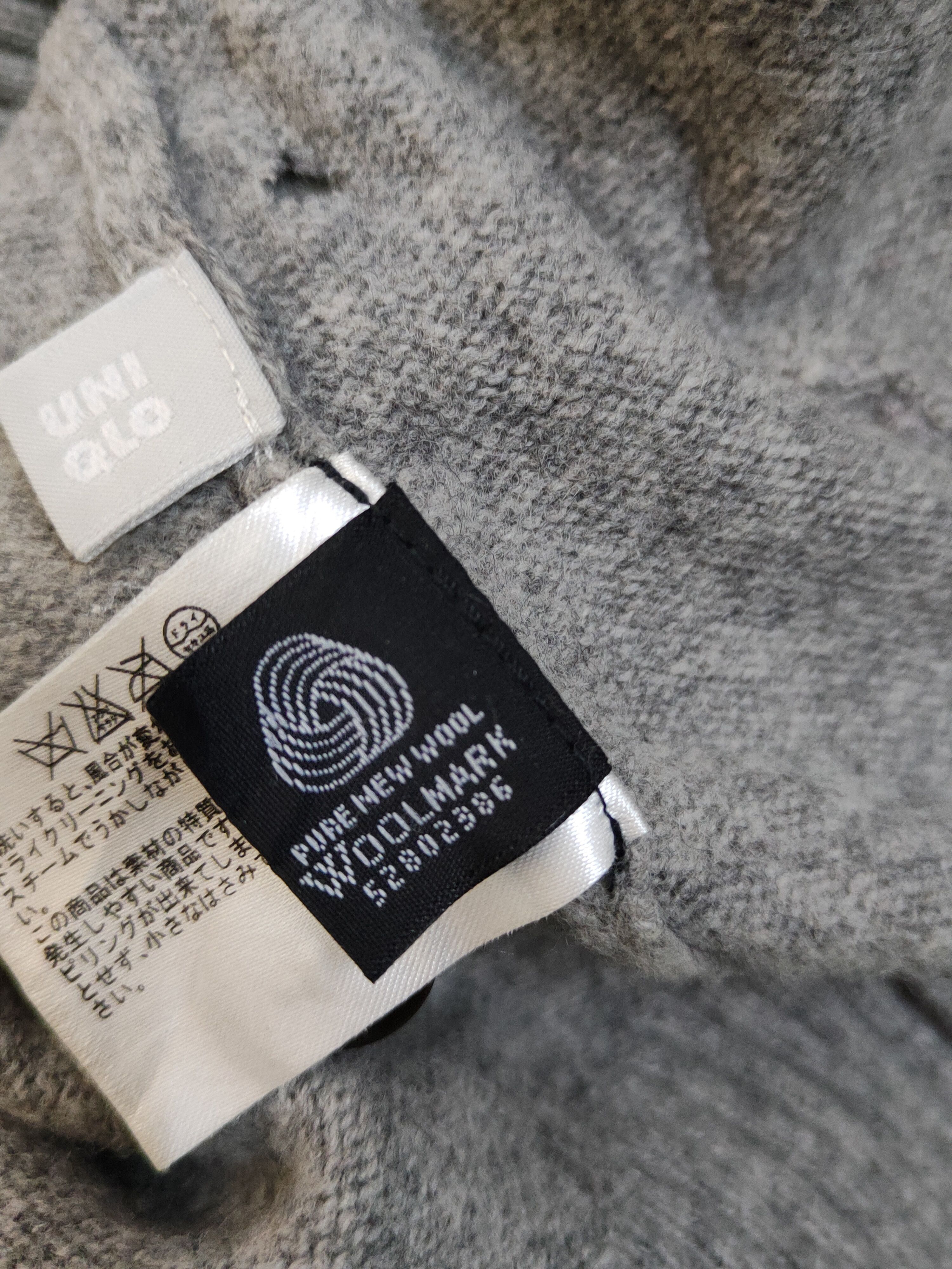 Homespun Knitwear Uniqlo japan vintage Gray Knitwear Cardigan #W1443 Size US M / EU 48-50 / 2 - 16 Thumbnail