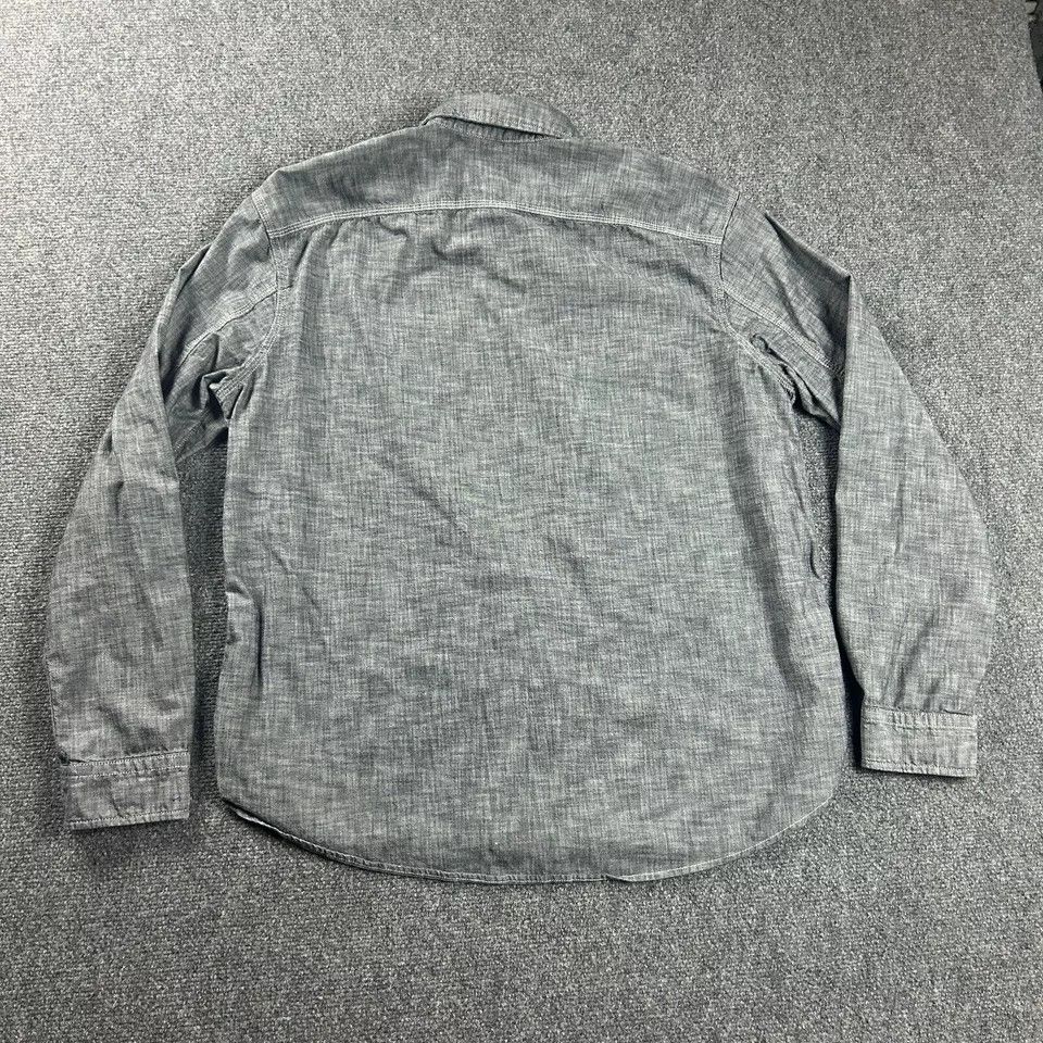 Eddie Bauer Eddie Bauer Shirt Mens XL Gray Button Up Classic Fit Double Size US XL / EU 56 / 4 - 5 Thumbnail