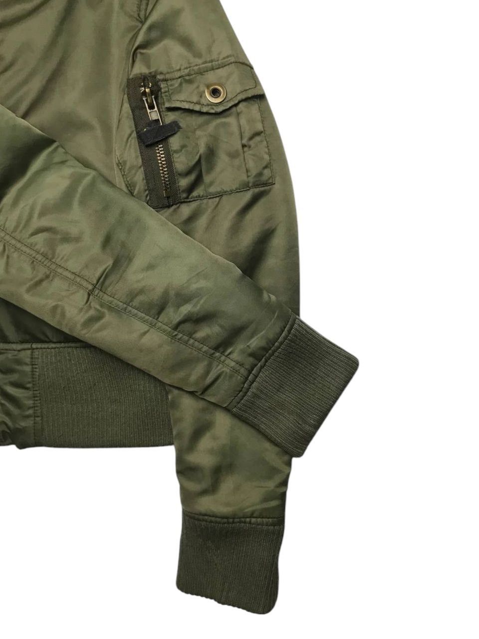GOA G.O.A Cropped Bomber Jacket Size US XS / EU 42 / 0 - 12 Thumbnail