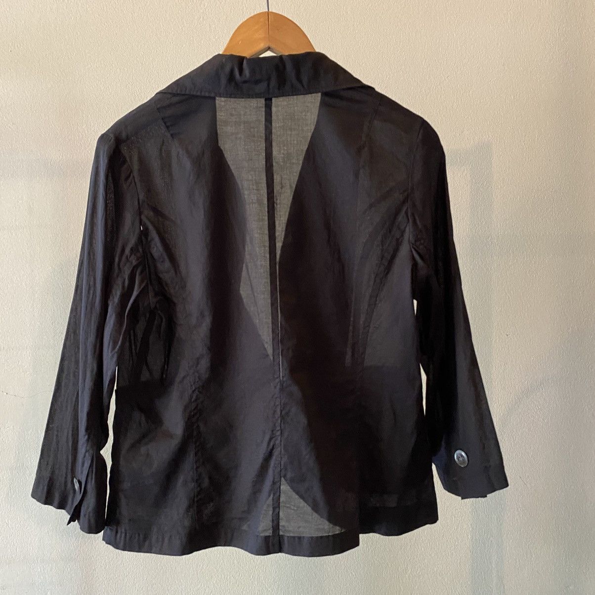 Sunao Kuwahara Sunao Kuwahara Soft Black Blazer Size M / US 6-8 / IT 42-44 - 2 Thumbnail
