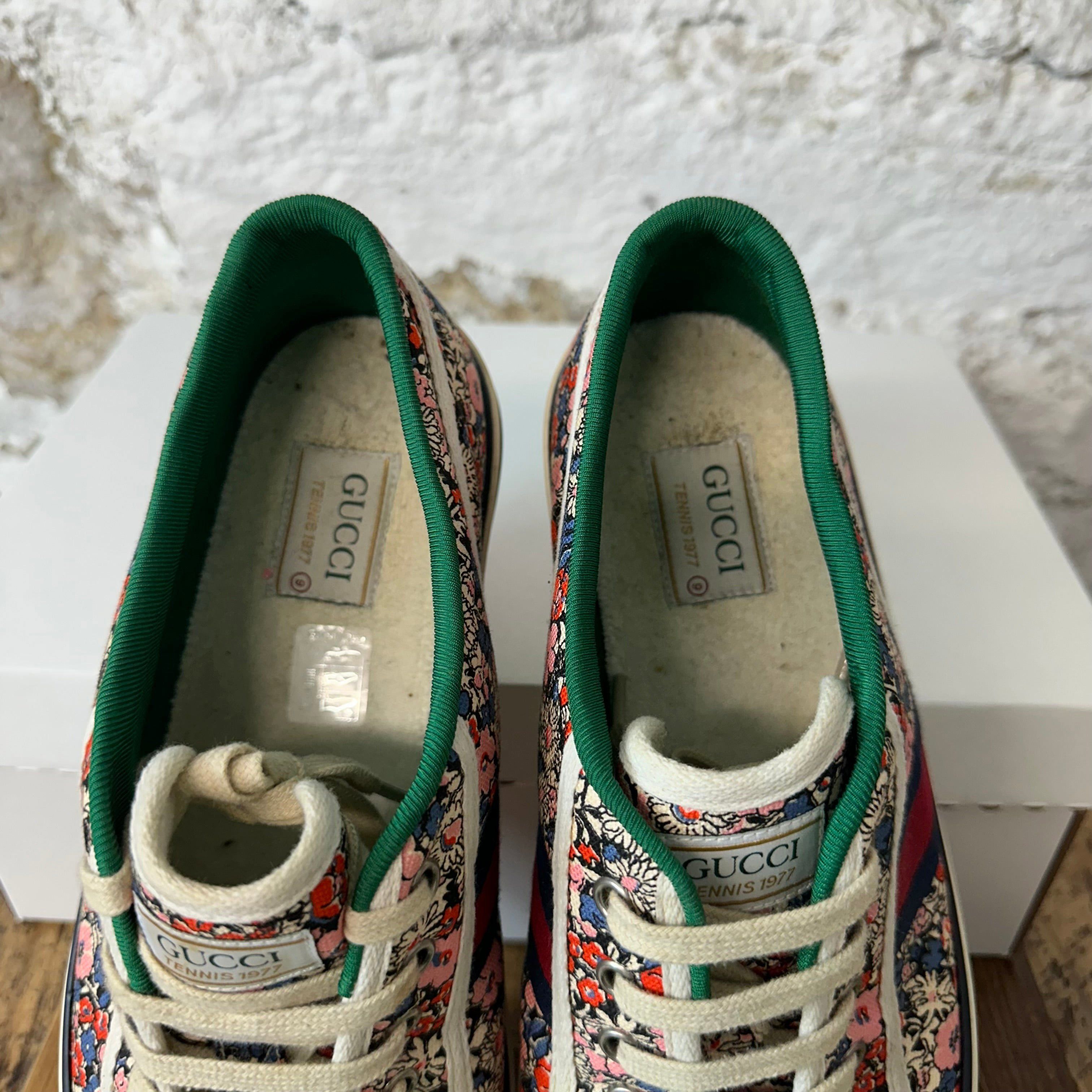 Gucci Gucci Tennis 1977 Low Floral Sneaker Sz 9 Size US 9 / EU 42 - 4 Thumbnail