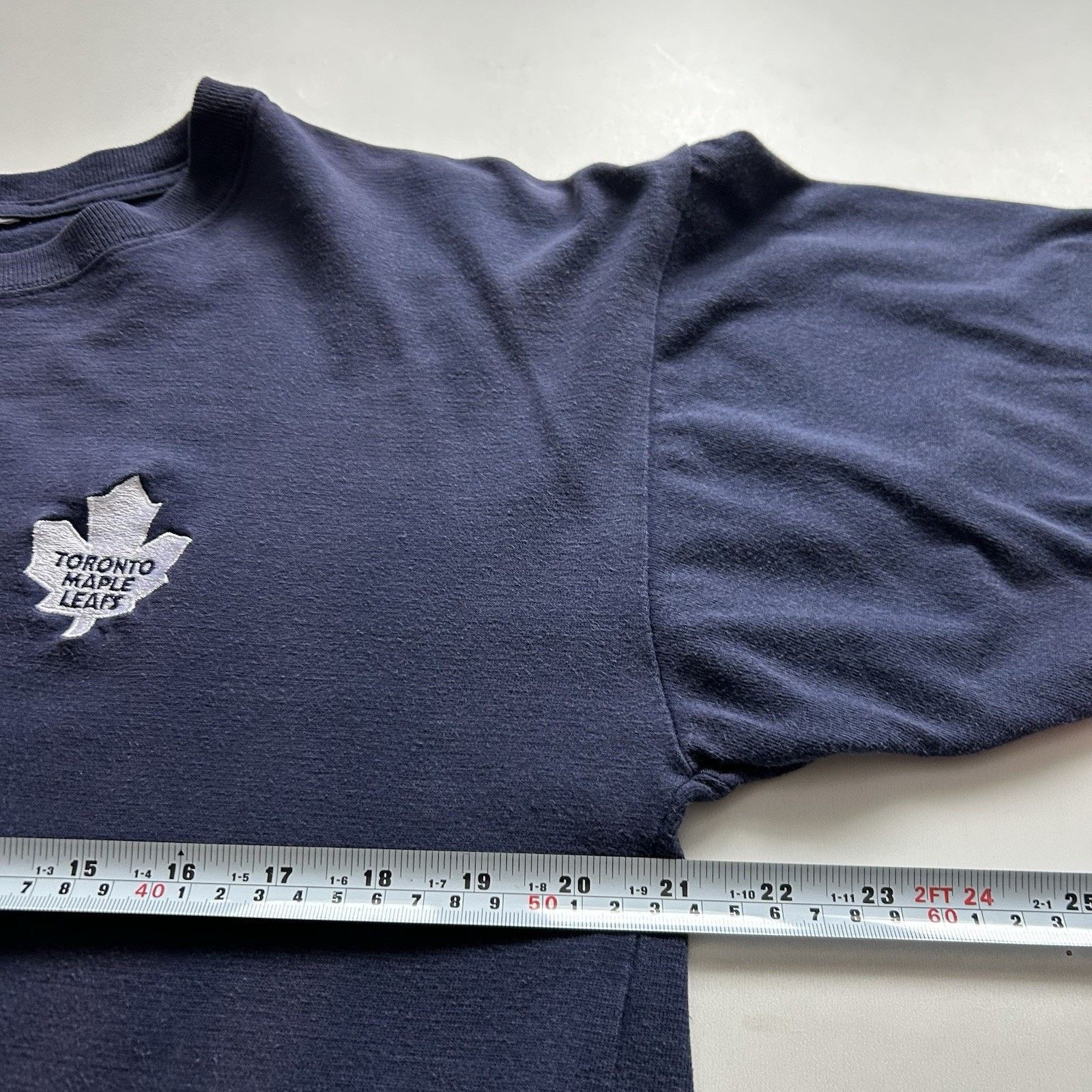 NHL × Vintage Vintage Toronto Maple Leafs NHL T Shirt Medium Faded Rare Size US M / EU 48-50 / 2 - 10 Thumbnail
