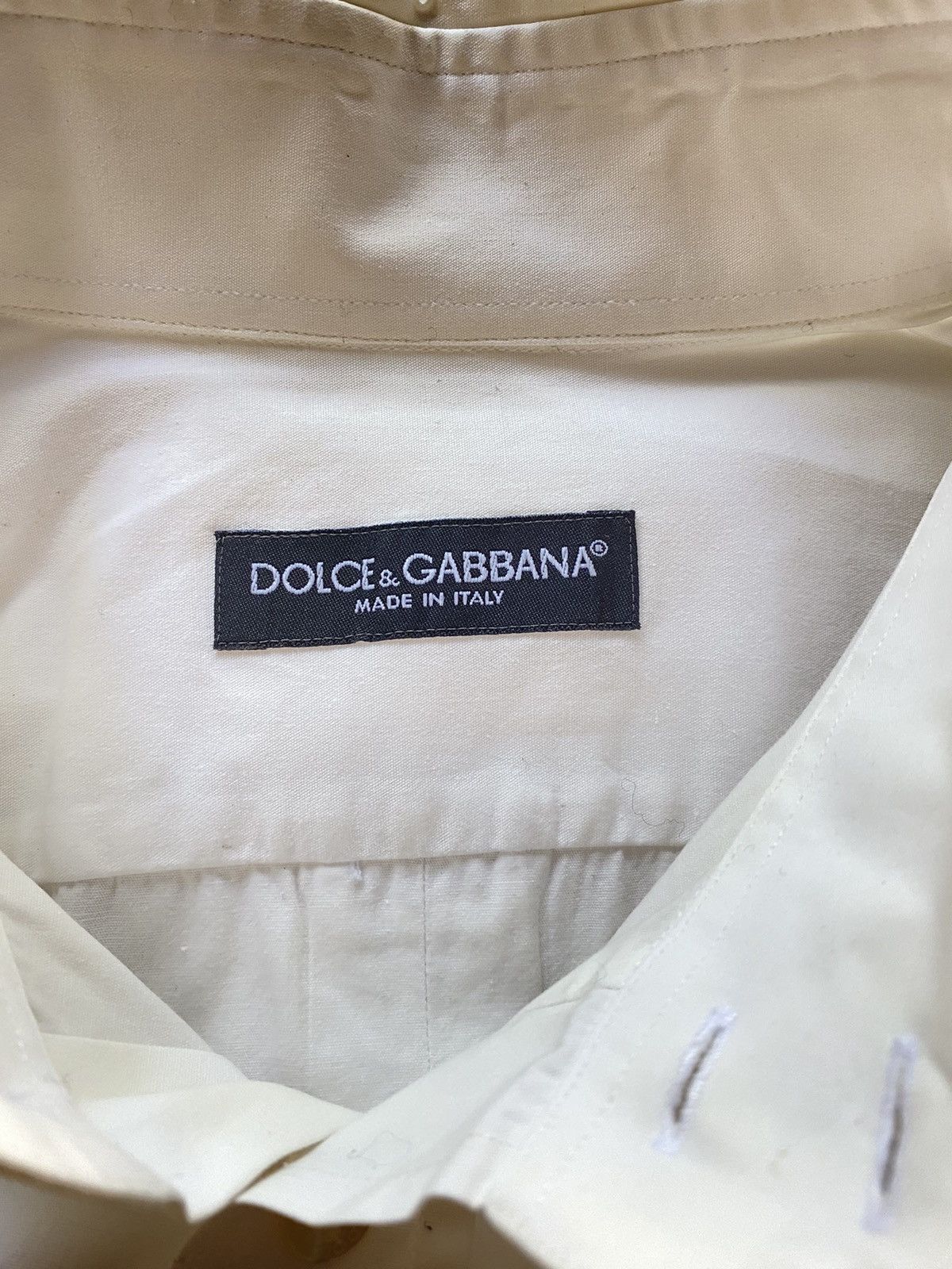Dolce & Gabbana DOLCE & GABBANA® Men Formal White Shirt Size US XL / EU 56 / 4 - 12 Thumbnail