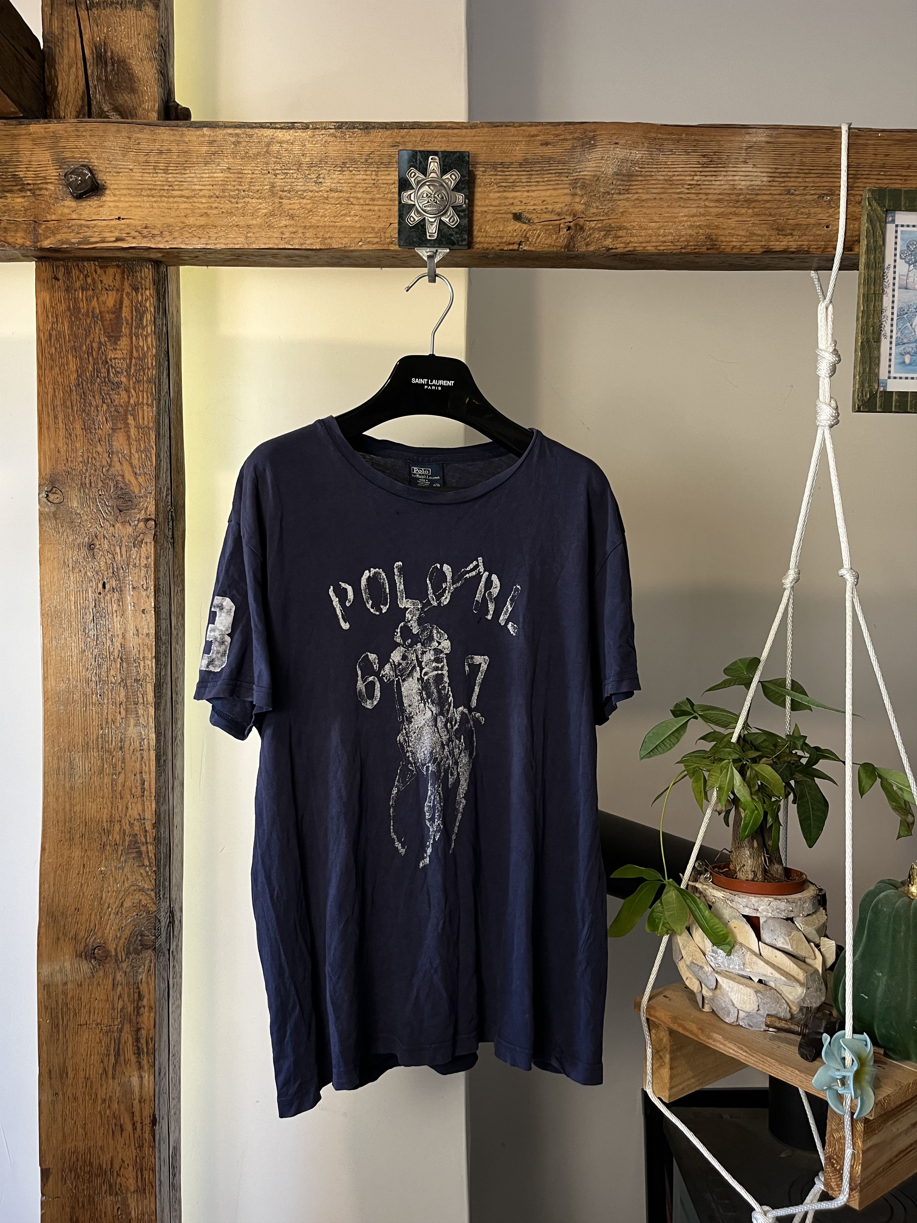 Polo Ralph Lauren × Ralph Lauren × Vintage Vintage 90s Polo Ralph Lauren Big Pony Logo #3 Size US M / EU 48-50 / 2 - 1 Thumbnail